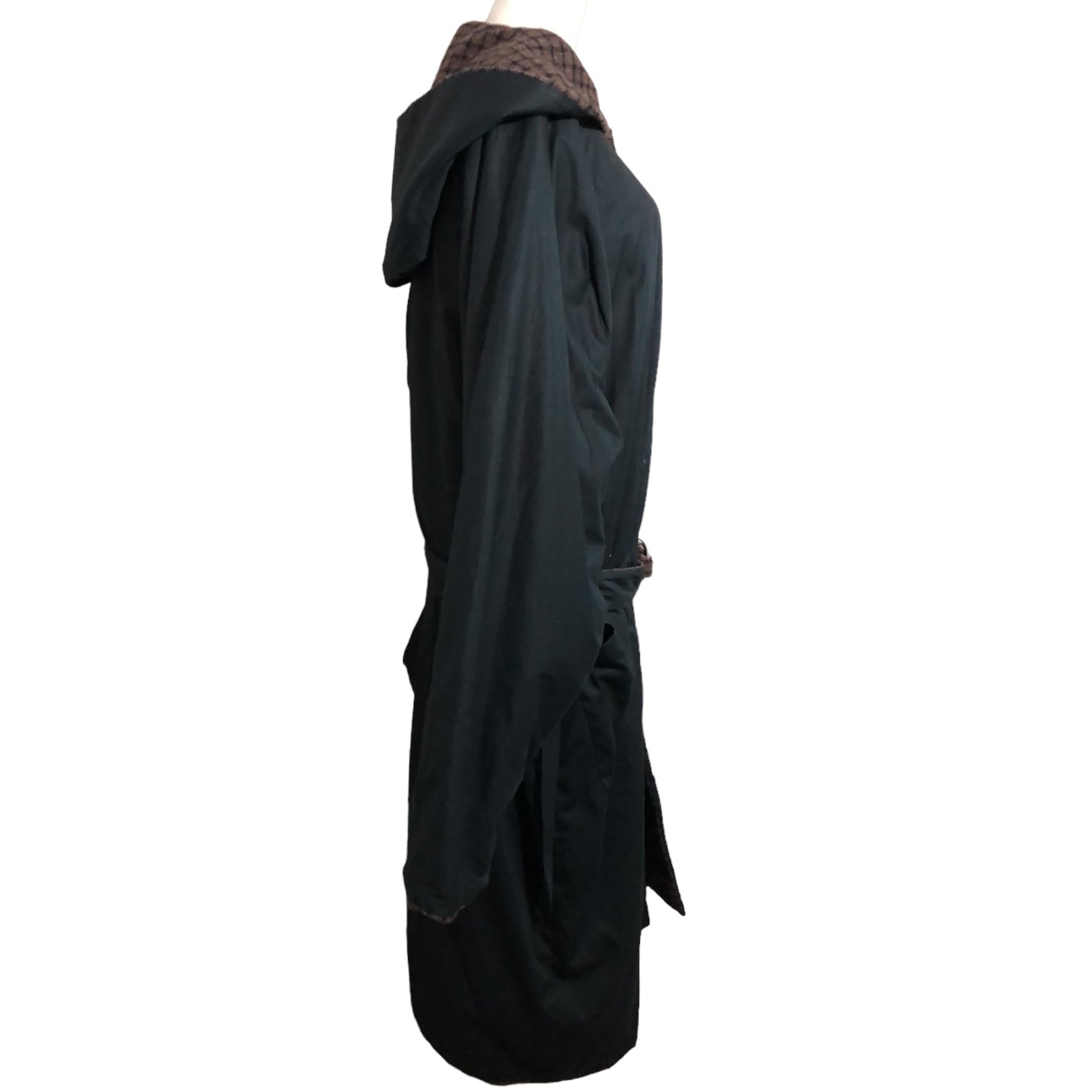 SUNSEA(サンシー) 17AW W-face check jedi coat ダブルフェイス チェック ジェダイ コート 表記無し(FREE) ブラウン×ブラック リバーシブル