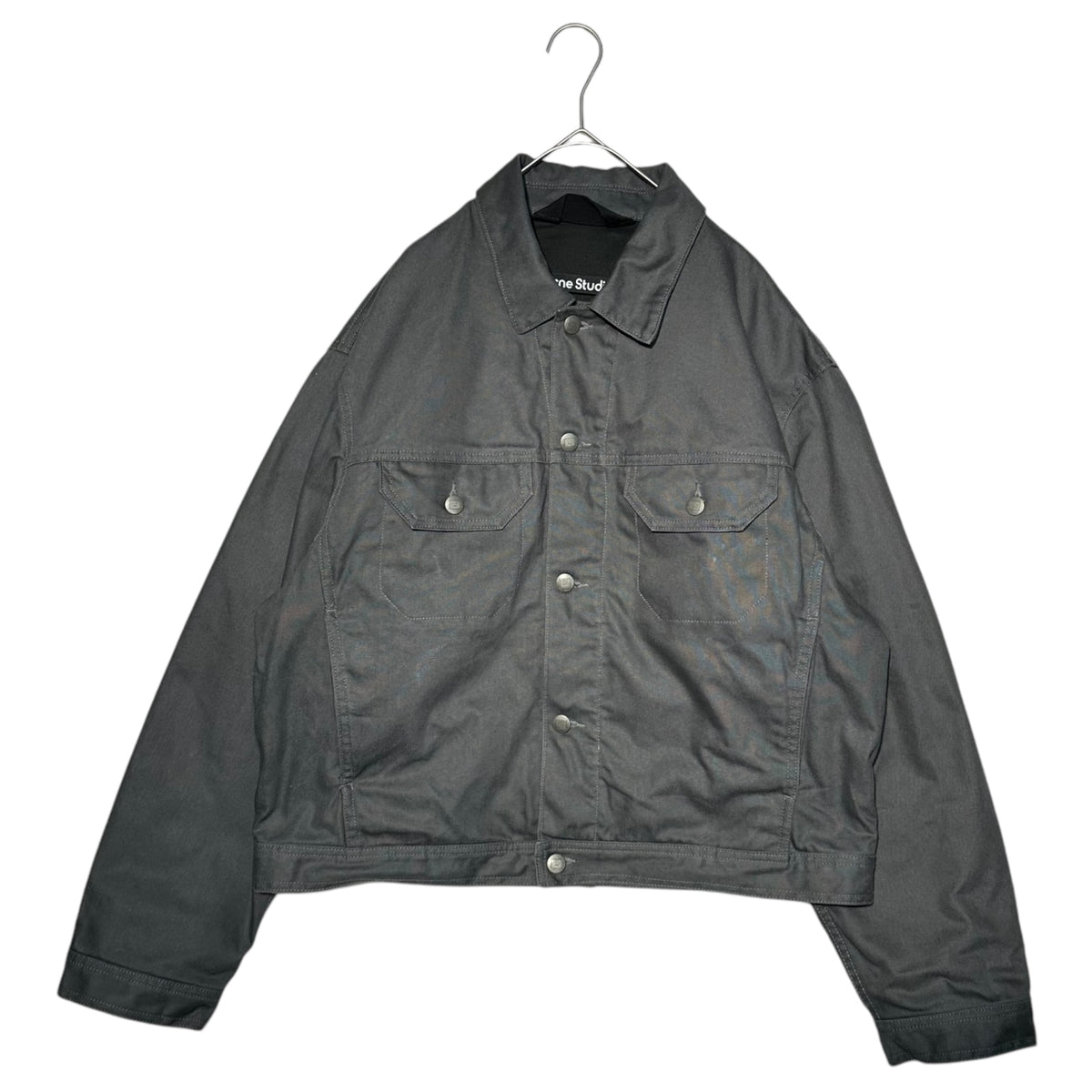 Acne Studios(アクネストゥディオズ) Canvas jacket - Dark grey 2 