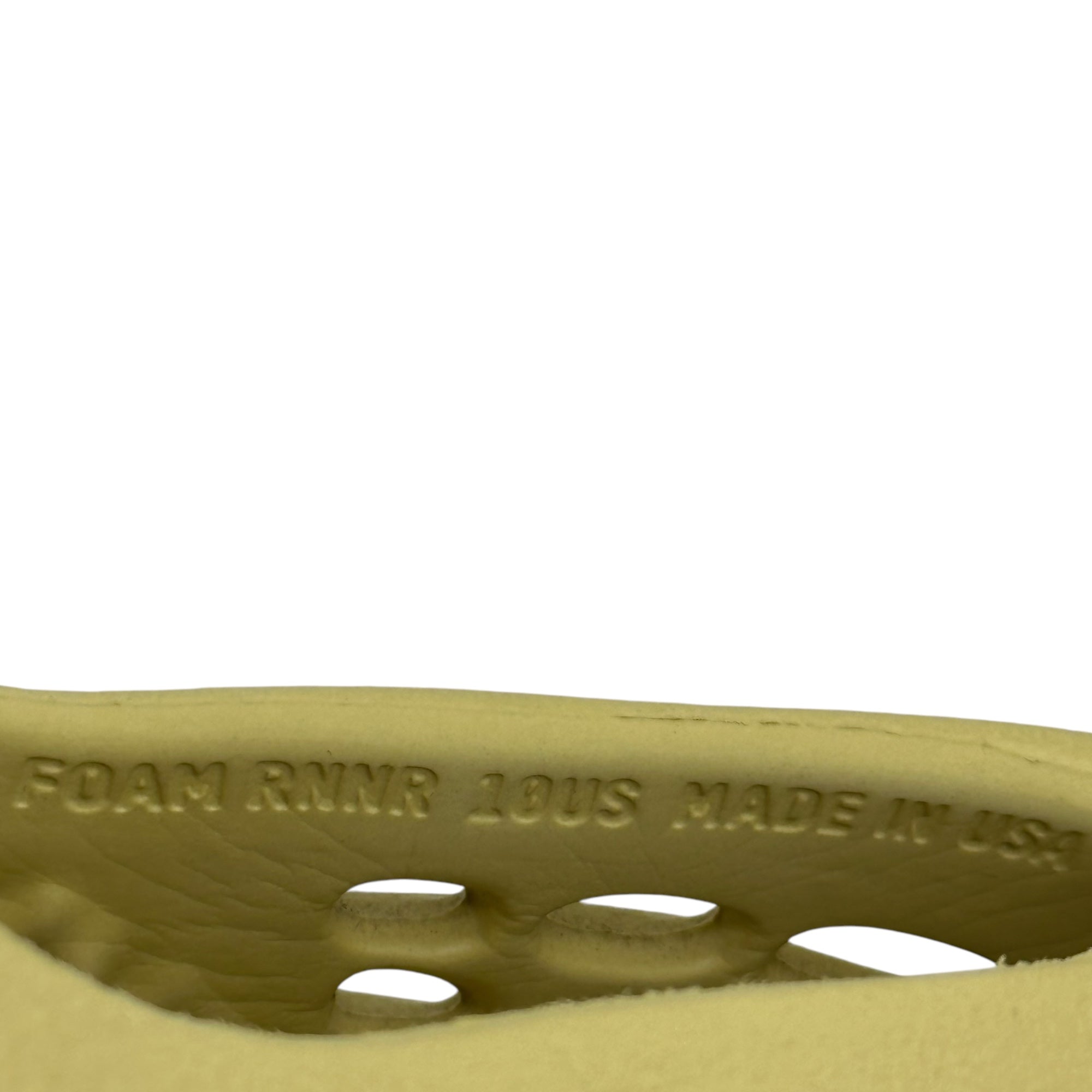 adidas(アディダス) Foam Runner Sulfur フォーム ランナー GV6775 US10(28cm程度) イエロー サンダル スニーカー