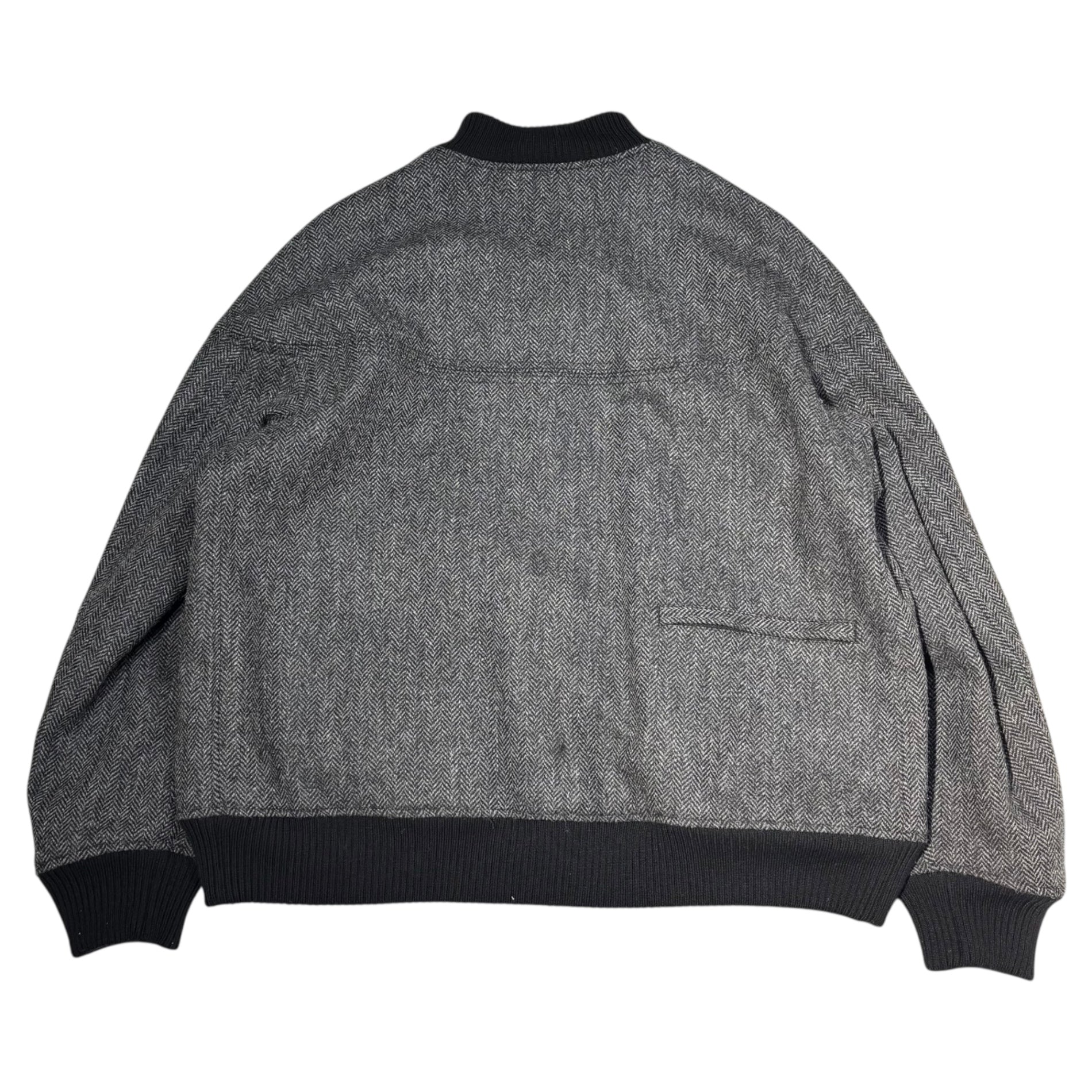 BARACUTA FOUR CLIMES(バラクータ フォークライム) 24AW HERRINGBONE DERBY FC JK ヘリンボーン ウール ダービー ジャケット BRCPS1001 L グレー 参考定価145,000円+税 ENGINEERED GARMENTSデザイナー・鈴木大器氏デザイン