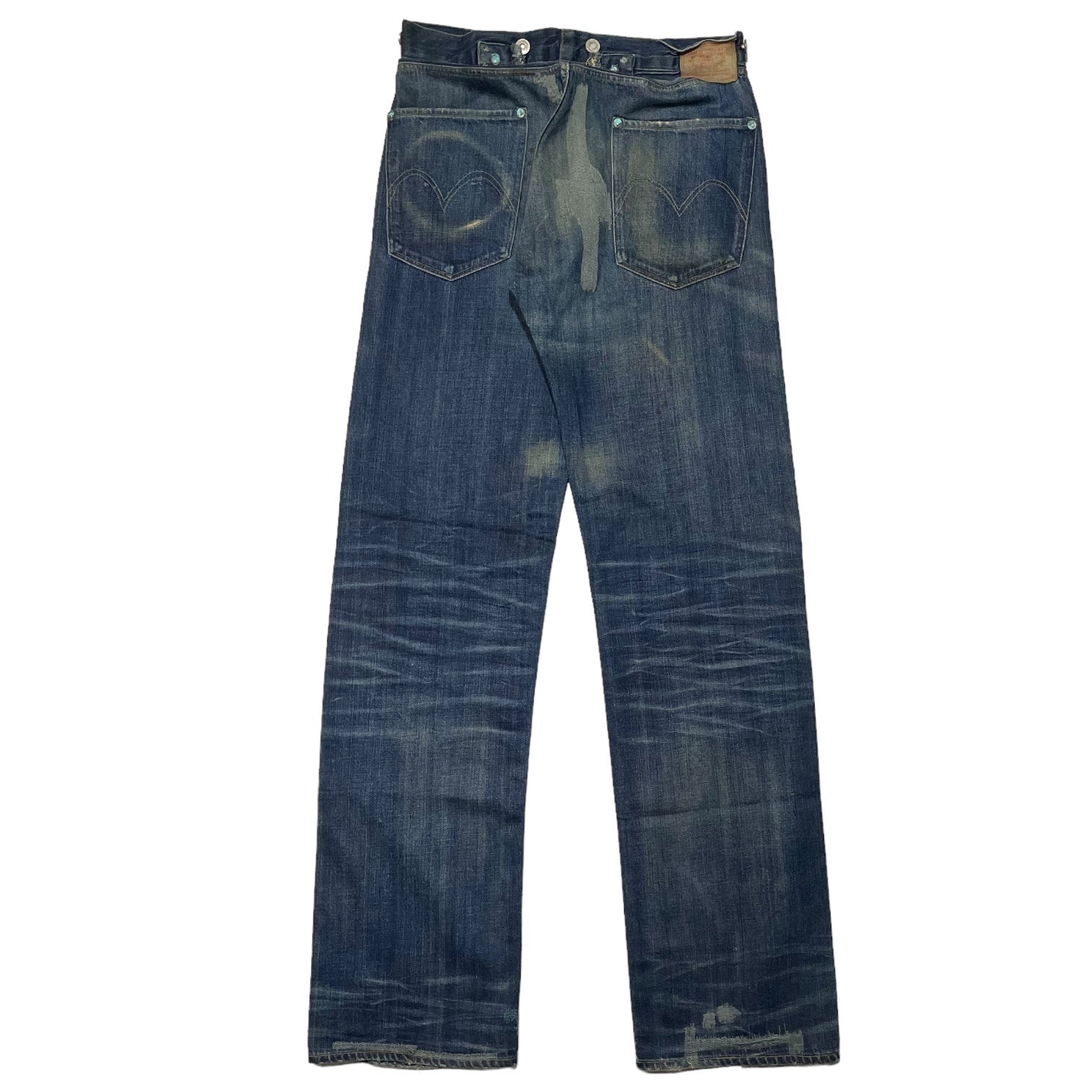 LEVI'S VINTAGE CLOTHING(リーバイスビンテージクロージング) 1901s 501XX INDIGO IMMORTAL デニム パンツ W32 インディゴ 世界1010本限定 シリアルナンバー入り 1901年モデル