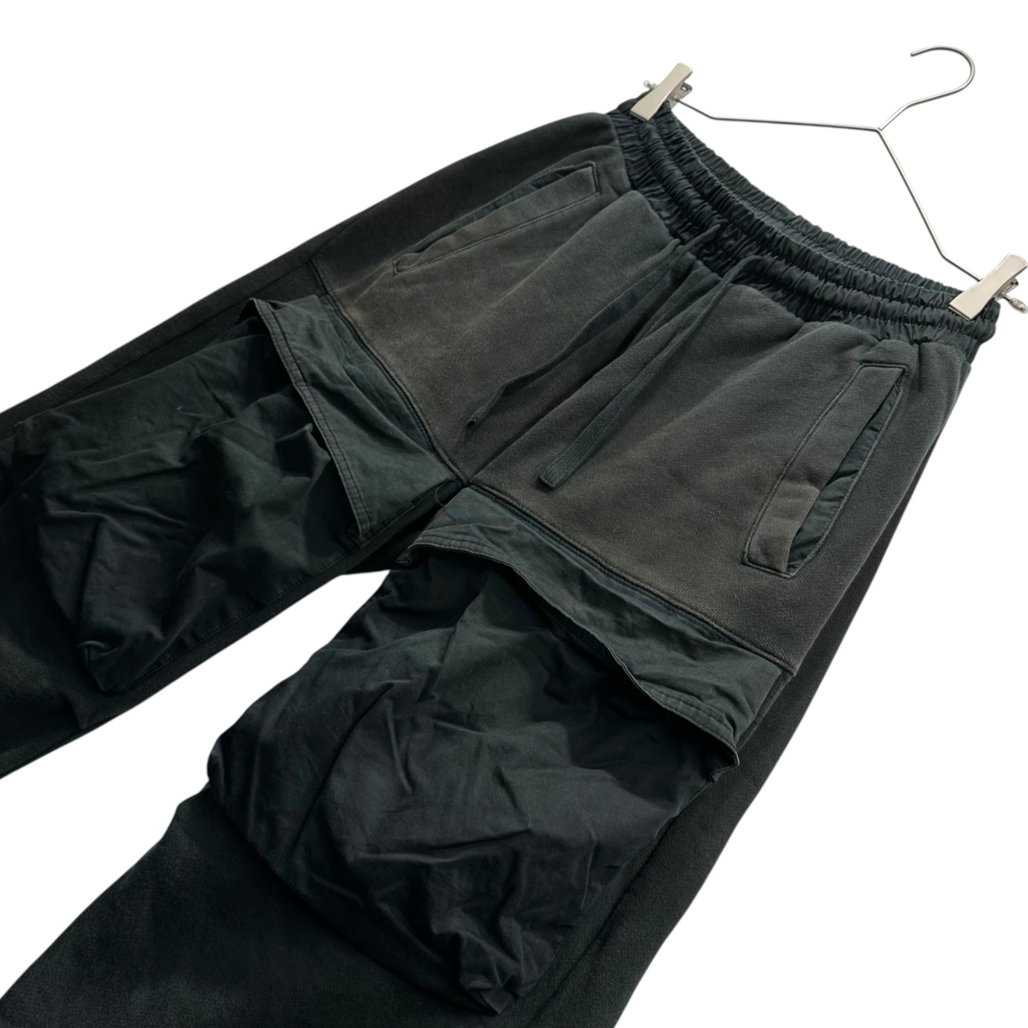 entire studios(エンタイアスタジオ) UTILITY SWEATS ユーティリティ スウェット パンツ E2341 S ブラック