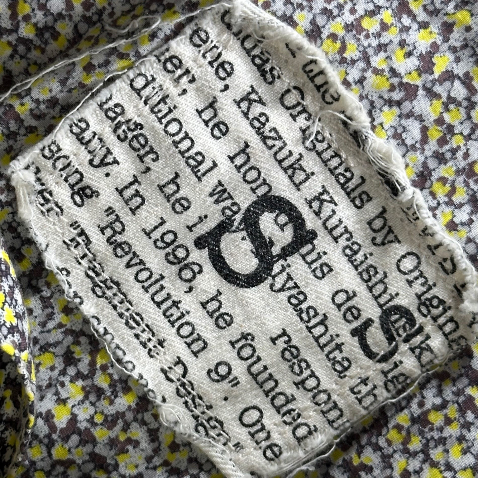 Levi’s Lefty Jeans by Takahiro Kuraishi(リーバイス レフティー ジーンズ バイ タカヒロ クライシ) Liberty Print Pullover Western Shirt リバティ プリント プルオーバー ウエスタンシャツ LPCL06-104S S イエロー ナンバーナイン宮下貴裕氏 監修