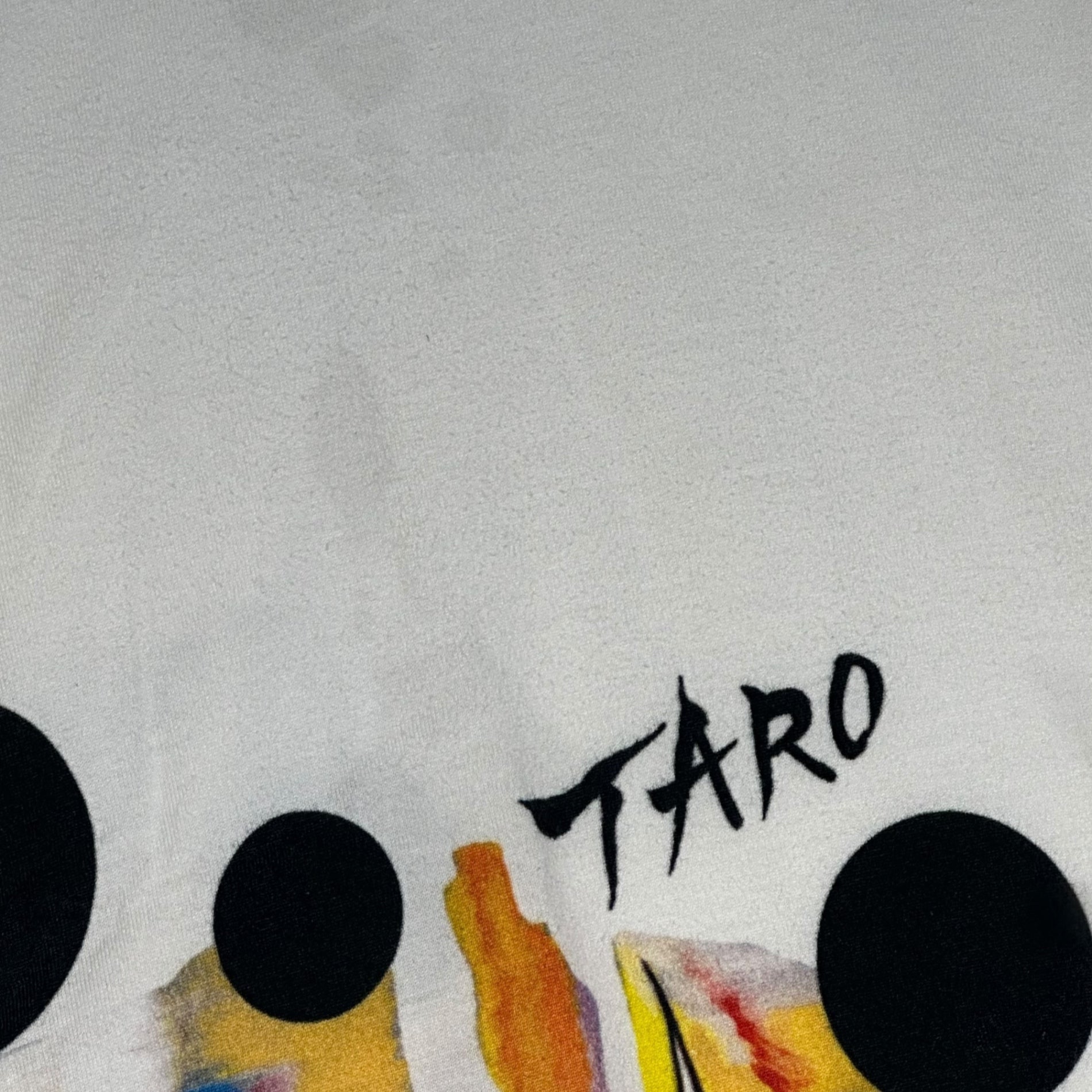 COMME des GARCONS × Taro Okamoto(コムデギャルソン × 岡本太郎) 12AW Taro Okamoto Painting Print T-shirt 岡本太郎 絵画 プリント Tシャツ OJ-T013 L ホワイト×レッド AD2012 男性着用可能