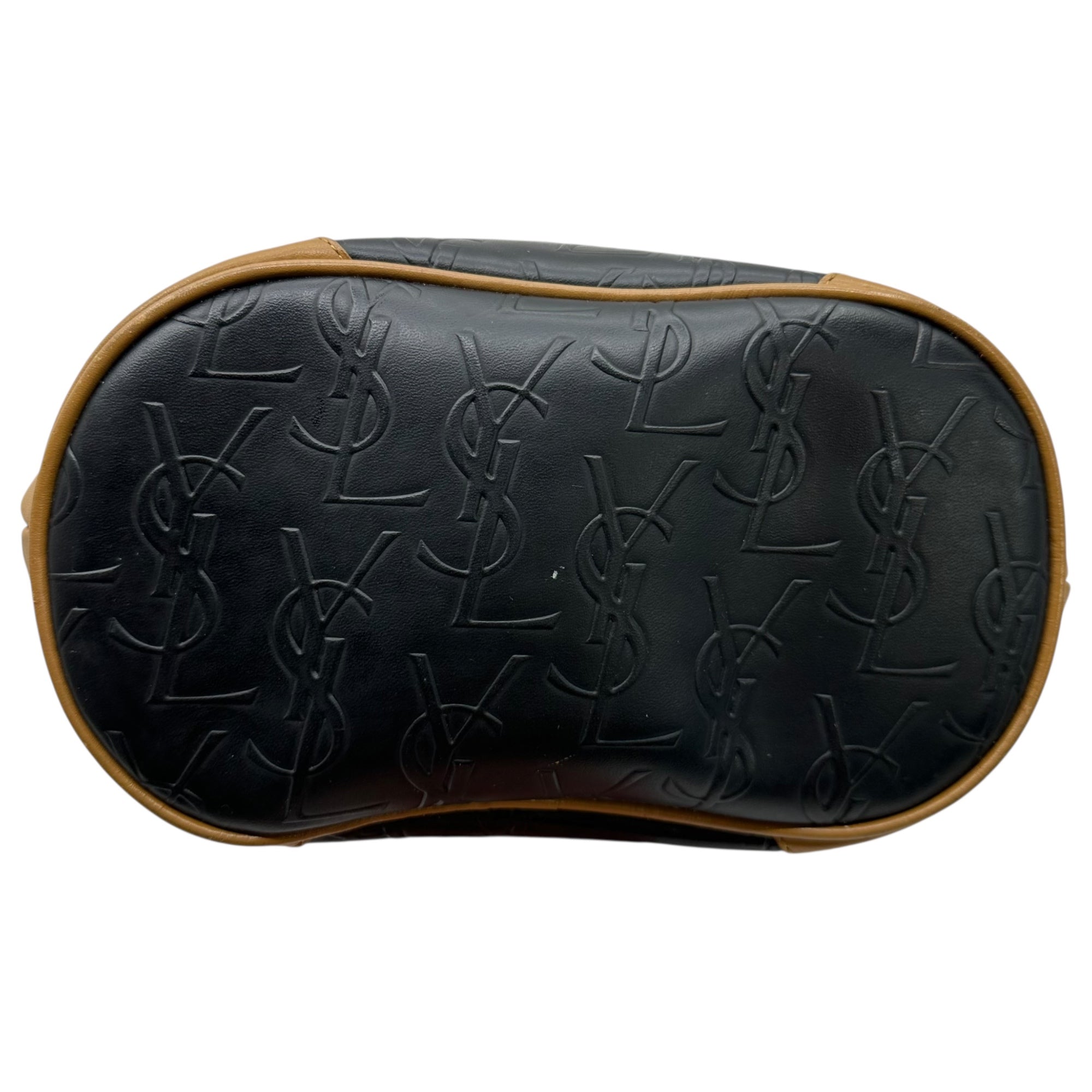 YVES SAINT LAURENT(イヴサンローラン) Old Bucket Shaped Hand Tote Bag オールド バケツ型 ハンド トート バッグ ブラック×ブラウン