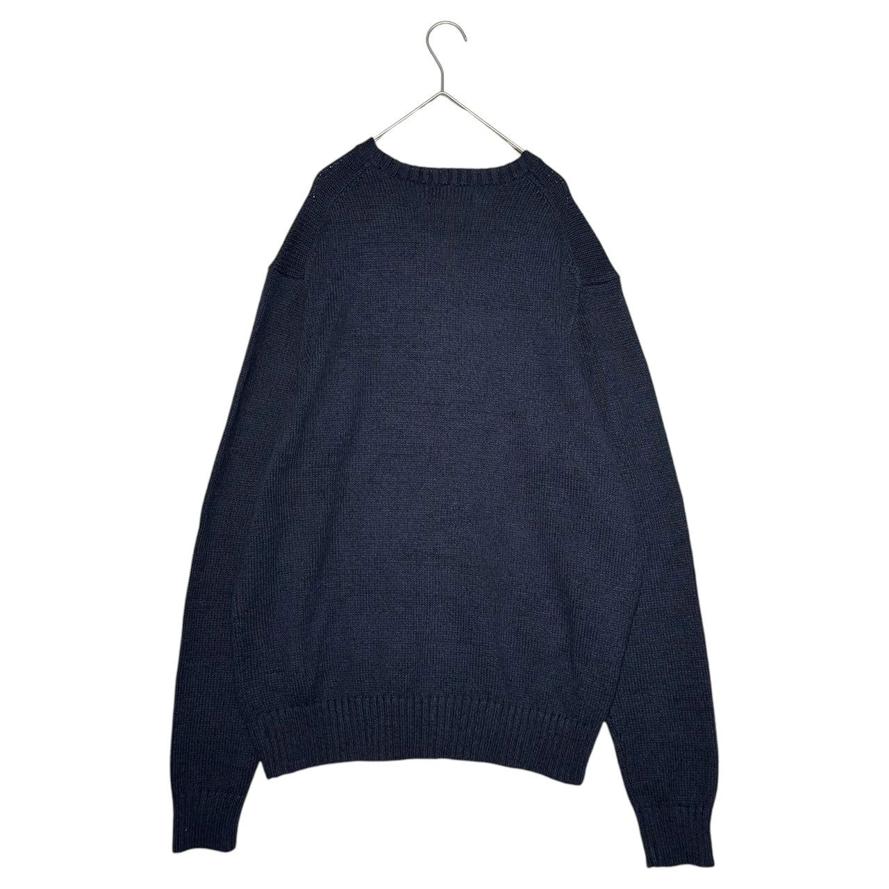 POLO RALPH LAUREN(ポロラルフローレン) POLO BEAR KNIT ポロベア コットン リネン ニット 710759496001 L ネイビー ウィングフット ロゴ