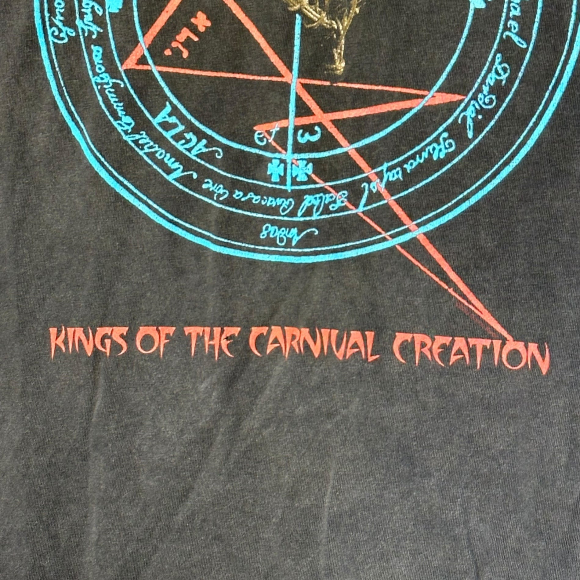 CYGNUS(シグナス) ©2002 "DIMMU BORGIR" Tee ディム ボルギル メタル バンド Tシャツ XL ブラック 00's ヴィンテージ
