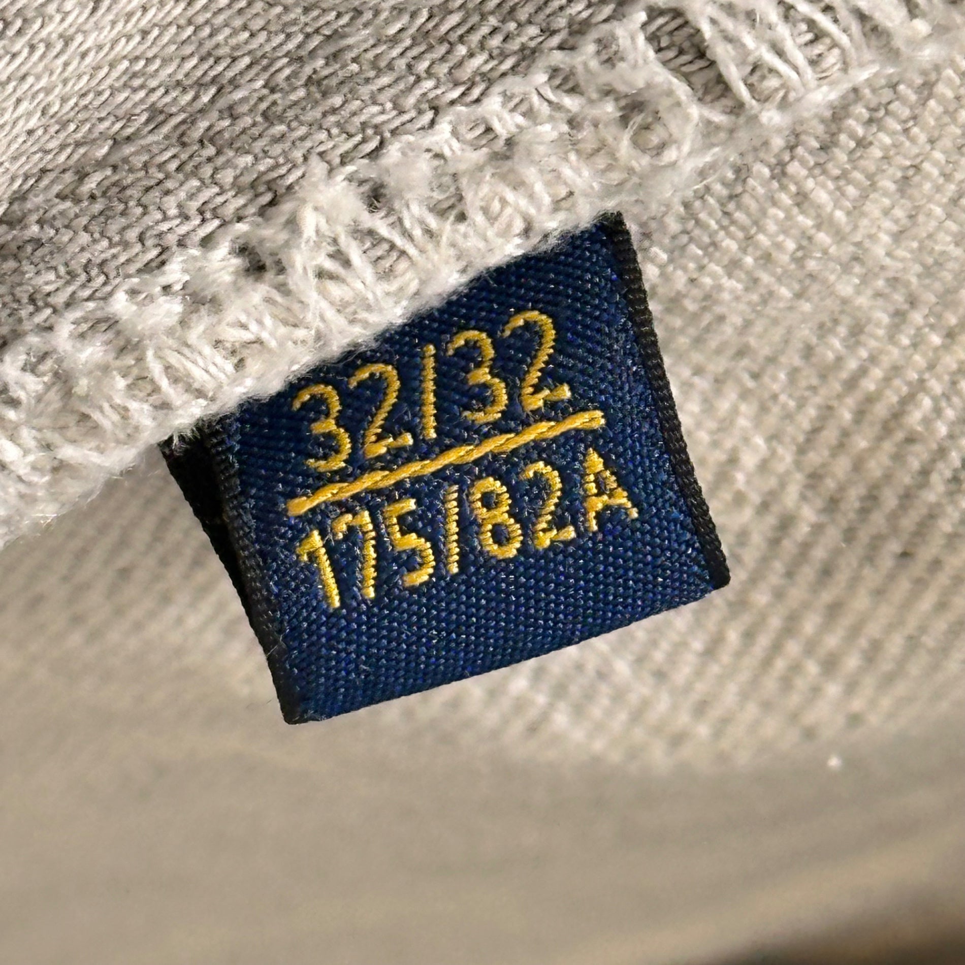 POLO RALPH LAUREN(ポロラルフローレン) Distressed Stretch Biker Denim Pants ダメージ加工 ストレッチ バイカー デニム パンツ 32 ライトグレー スキニー