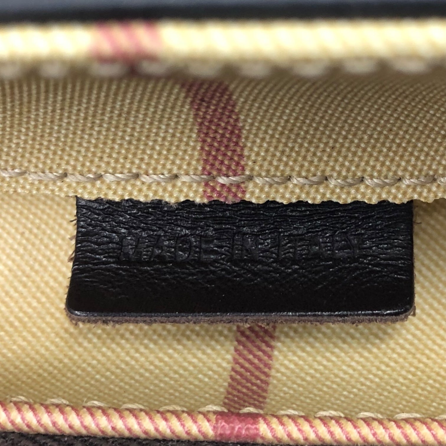 BURBERRY(バーバリー) ノヴァチェック ハンドバッグ ベージュ イタリア製 トート 鞄