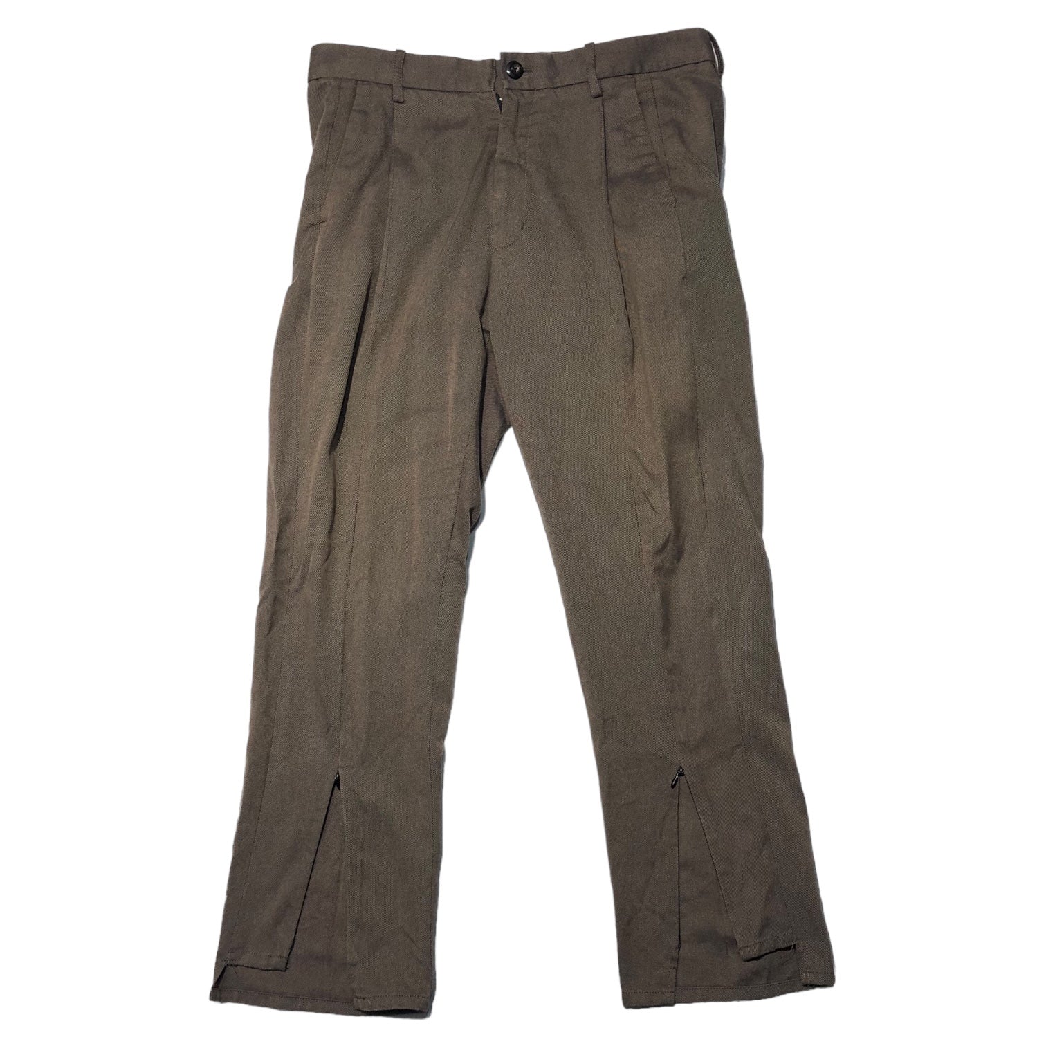 Jieda(ジエダ) 20SS SETUP TAILORED JACKET×SWITCHING TUCK SLACKS セットアップ ジャケット スラックス JIE-20S-JK04/JIE-20S-PT05-A JKT:04 BOTTOM:02 ブラウン