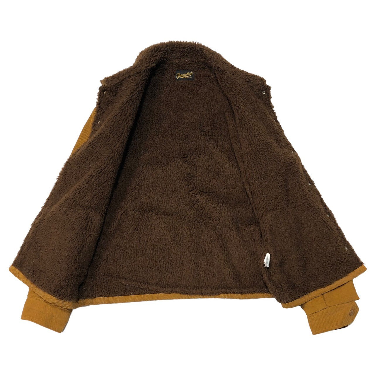 TENDERLOIN(テンダーロイン) T-SADDLE CORDUROY JKT サドル コーデュロイ ジャケット ウエスタン S マスタード×ブラウン
