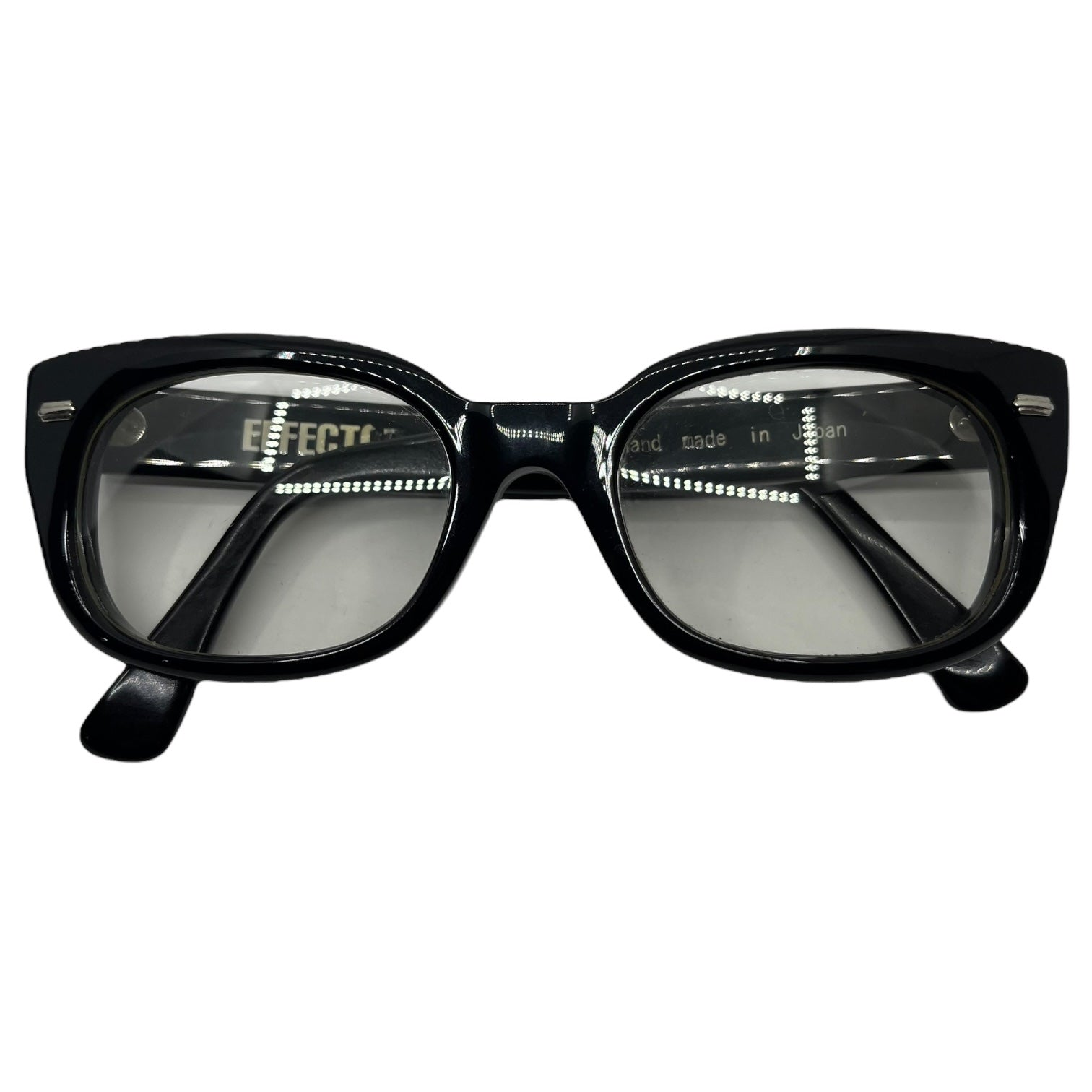 EFFECTOR(エフェクター) FUZZ(ファズ) クリアレンズサングラス ブラックフレーム 名作モデル ブラック×クリア