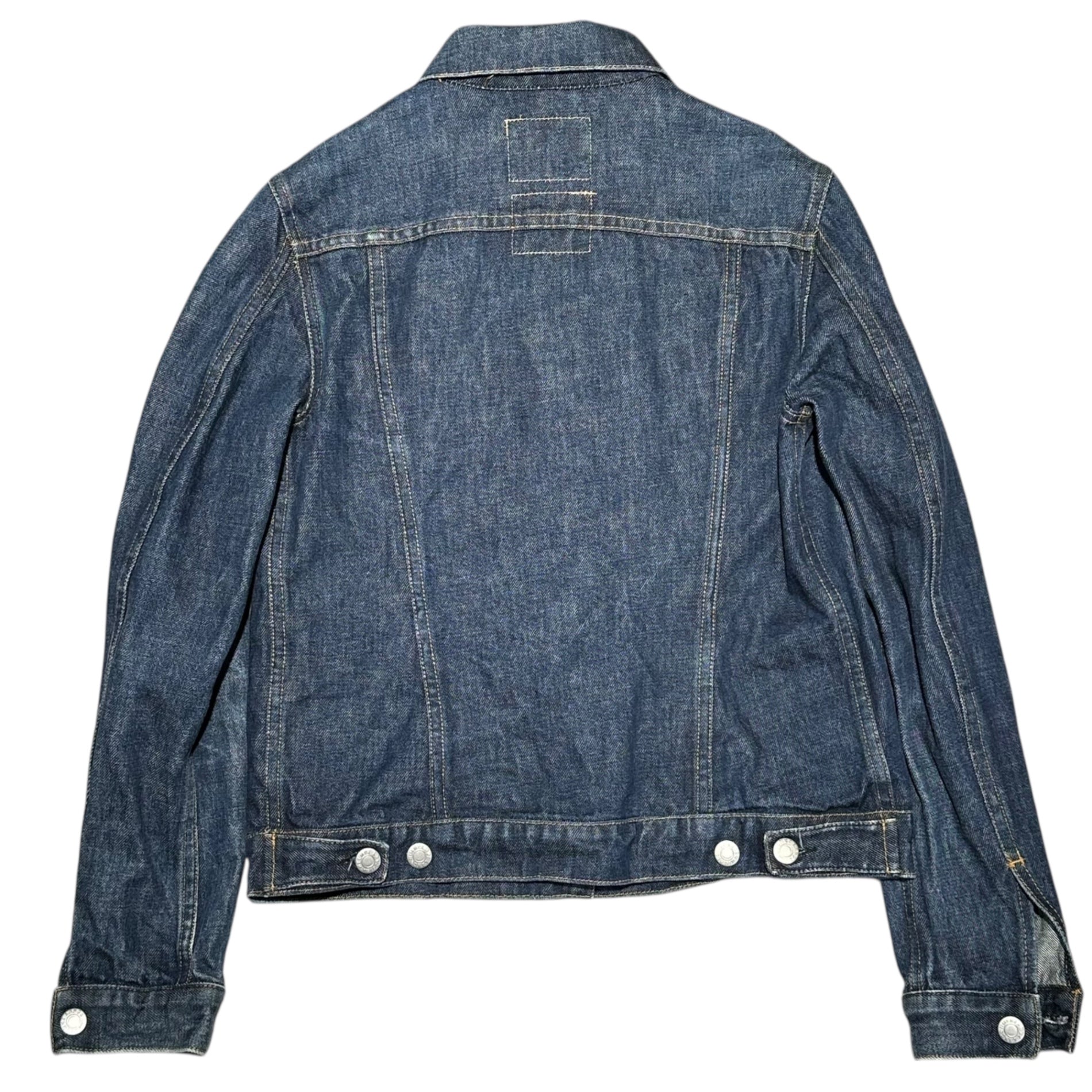 HELMUT LANG(ヘルムートラング) 1999 TYPE 3 DENIM TRACKER JACKET 本人期 デニム トラッカー ジャケット 38 インディゴ 90's 90年代 アーカイブ