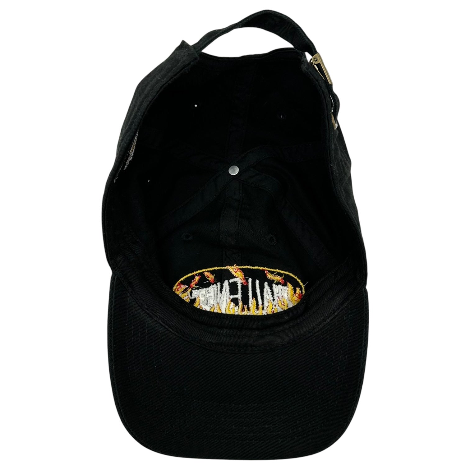 CHALLENGER(チャレンジャー) FIRE LOGO CAP ファイヤー ロゴ キャップ ブラック