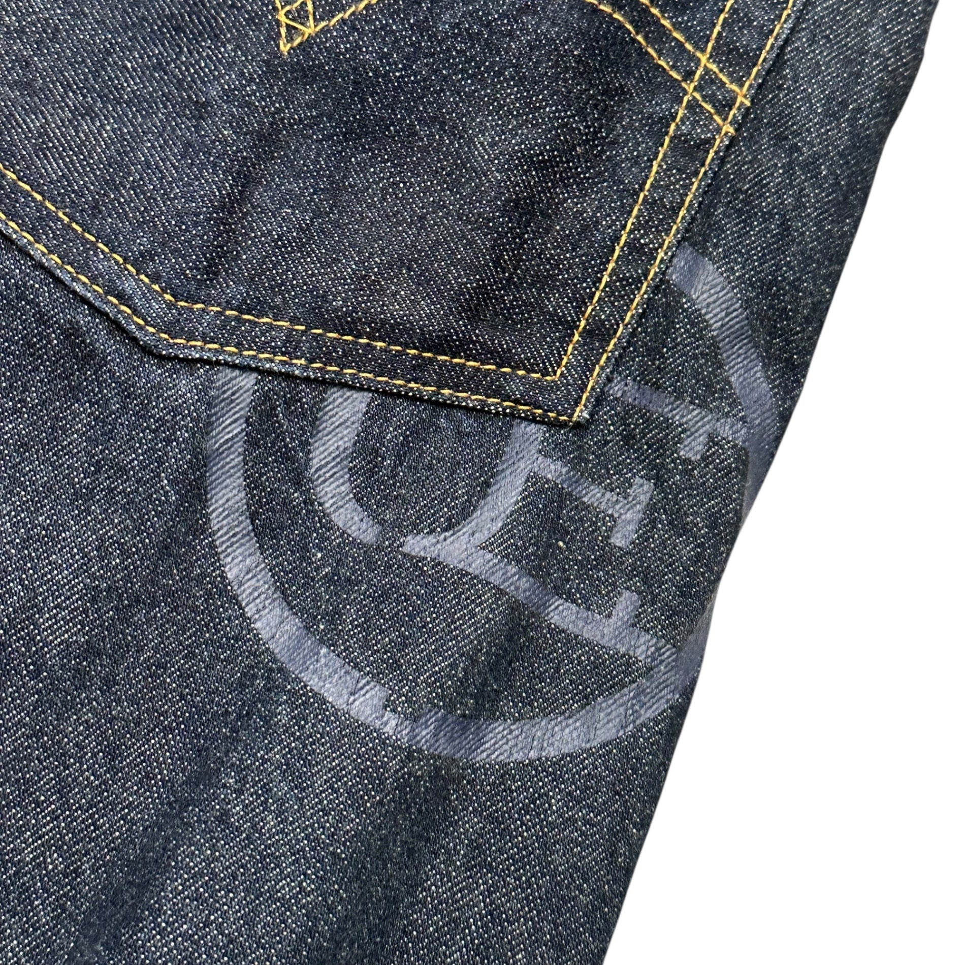 Levi's Fenom×uniform experiment(リーバイスフェノム×ユニフォームエクスペリメント) 350 DISCO Studded Denim Pants スタッズ デニム パンツ S0350-0001 M(32×31) インディゴ fragment