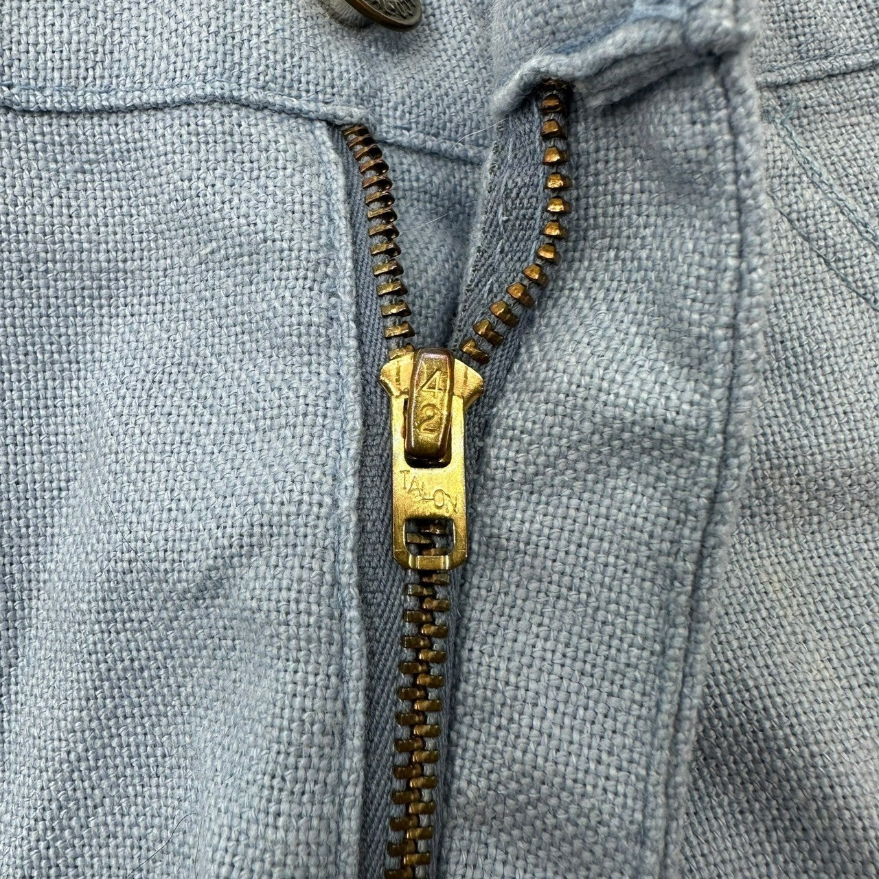 Levi's(リーバイス) 70's STA PREST PANTS slacks 70年代 スタプレ パンツ スラックス W32 ブルー TALON42ジップ