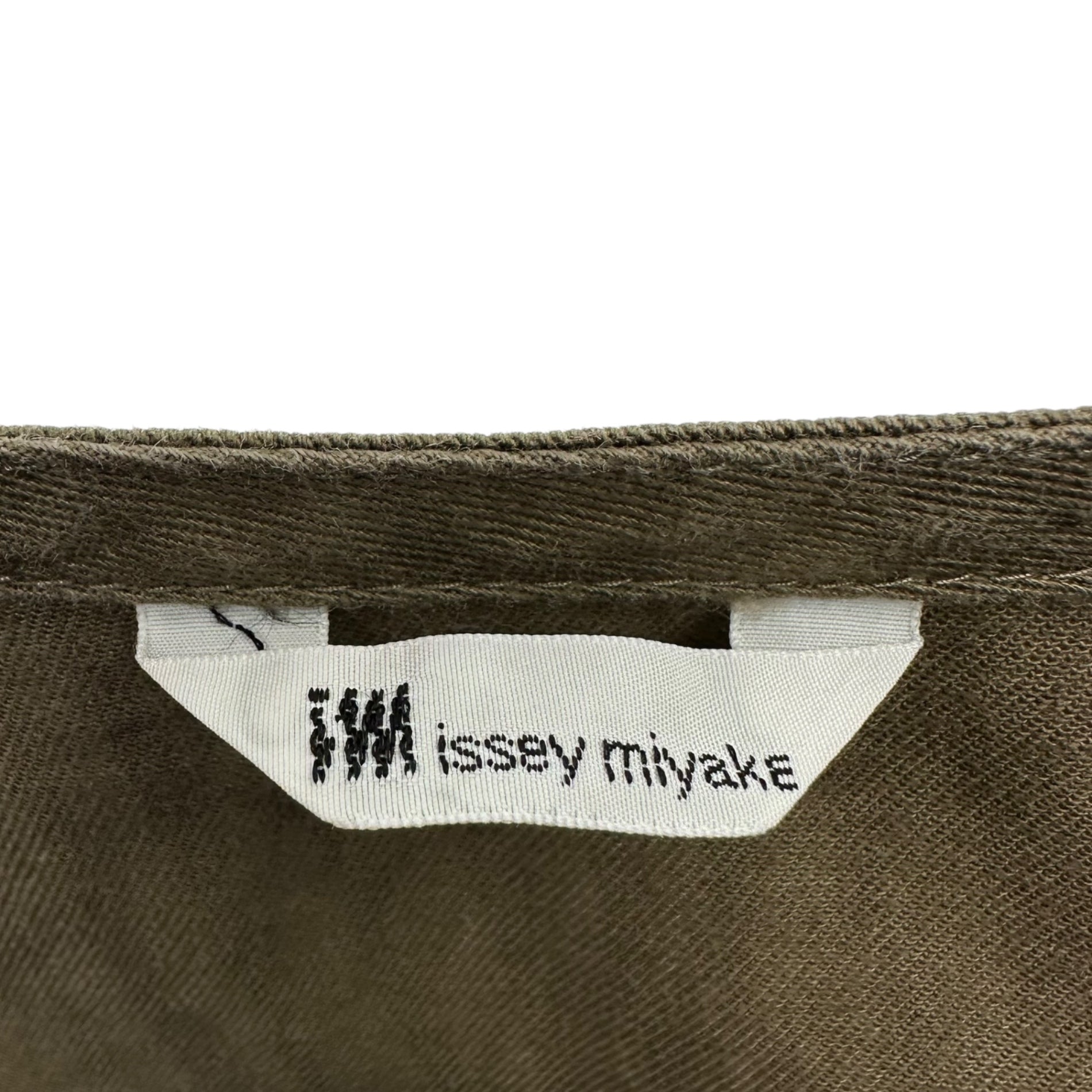 IM ISSEY MIYAKE(アイム イッセイミヤケ) 90's vintage apron long cut and sew 90年代 ヴィンテージ エプロン ロング カットソー M~L ブラウン