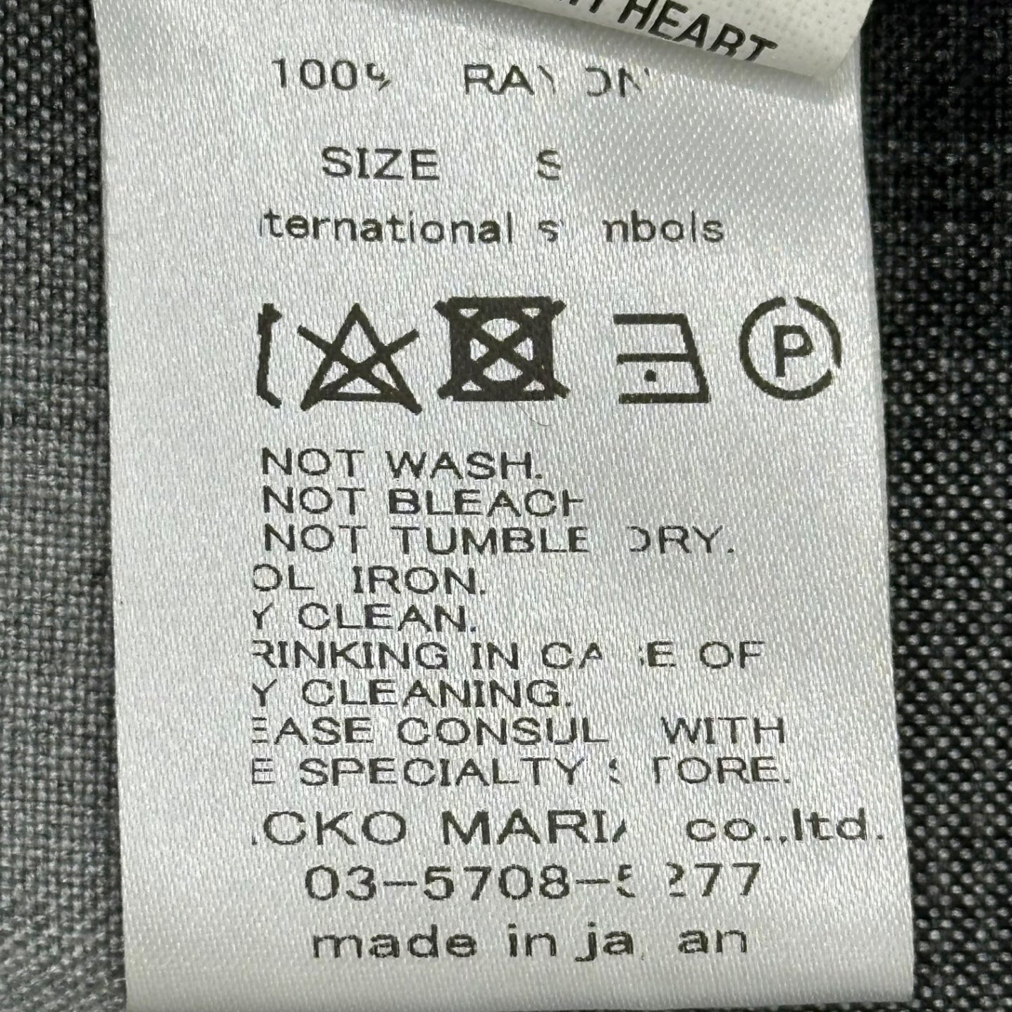 WACKO MARIA(ワコマリア) 20AW OMBRAY CHECK OPEN COLLAR SHIRTS L/S (TYPE-1) オンブレ チェック オープンカラー シャツ 長袖 S グレー×ブラック