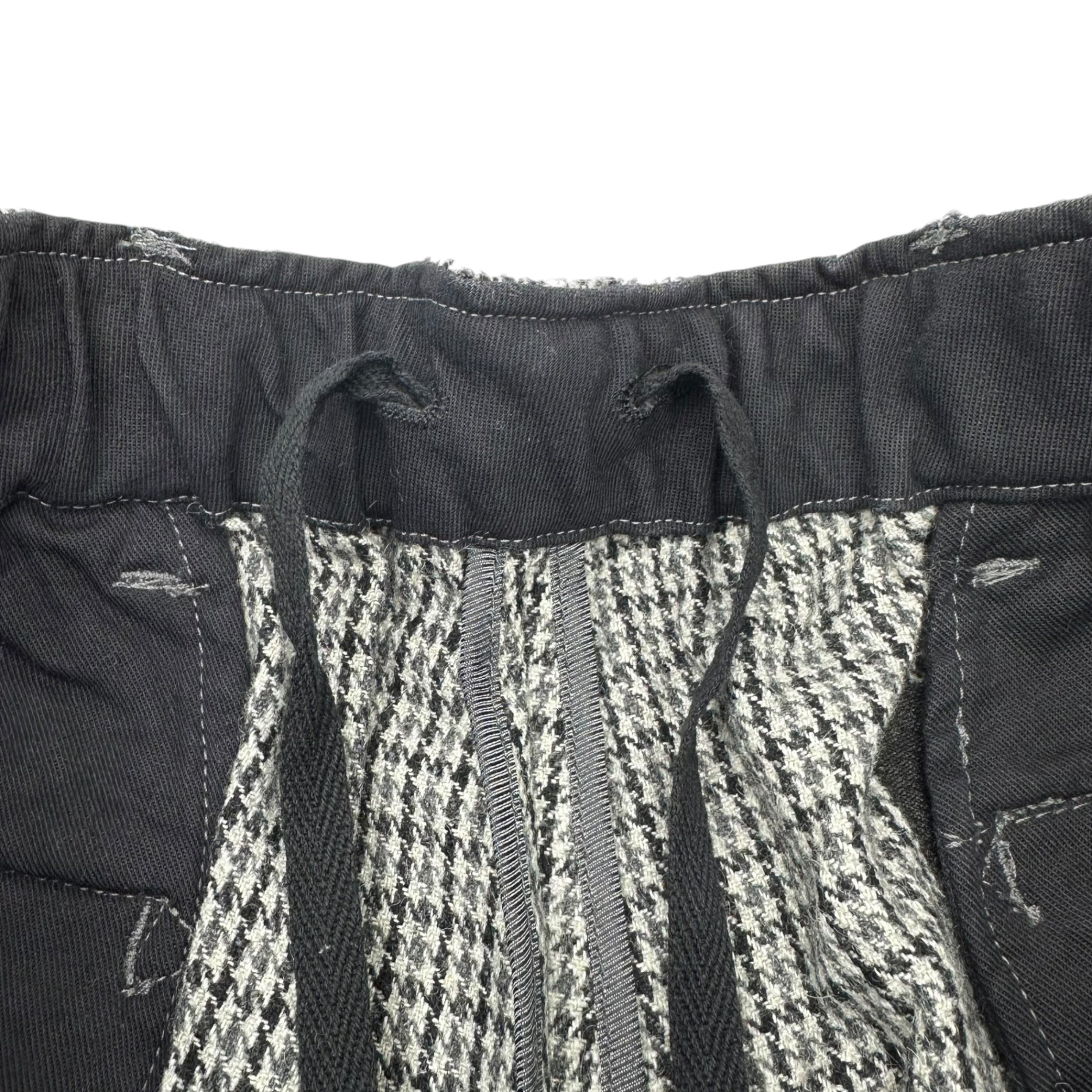 Engineered Garments(エンジニアードガーメンツ) 20AW Emarson Pant Wool hound's-tooth pattern エマーソン パンツ ウール 千鳥柄 M グレー 2タック スラックス