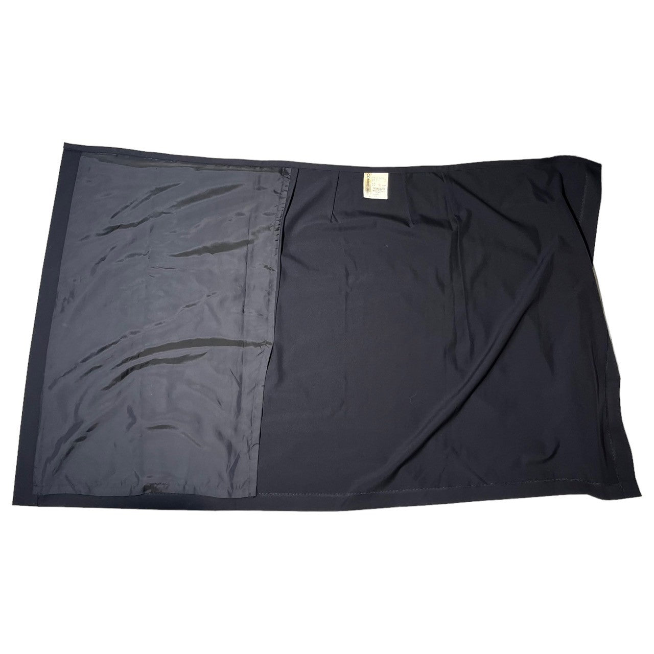 COMME des GARCONS(コムデギャルソン) 00AW Wool gabardine studded skirt ウールギャバジン スタッズ 巻きスカート GS-040750 FREE ブラック×シルバー AD2000