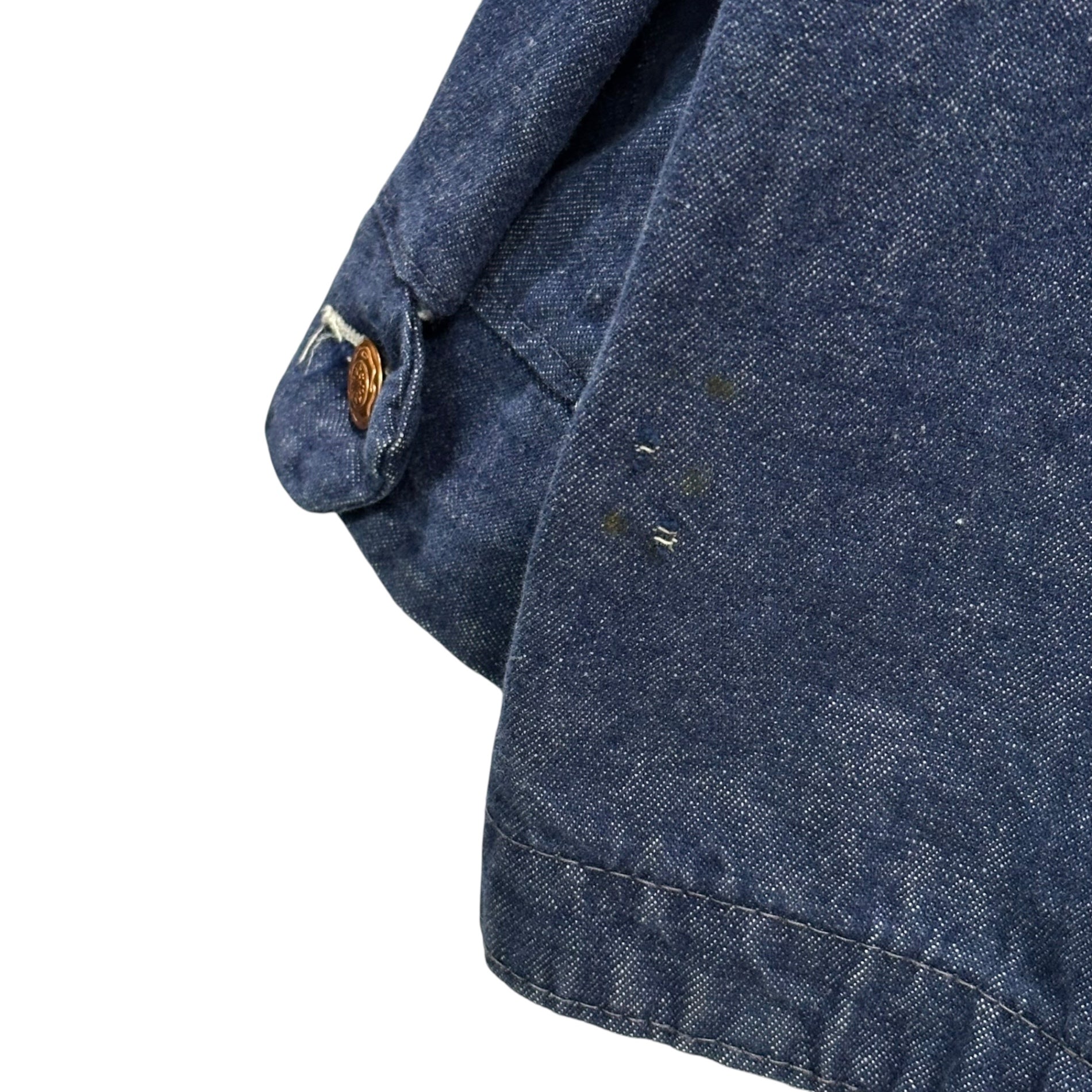 BLUE BELL(ブルーベル) 70's~80's 10 OZ. Chore jacket チョア ジャケット 38 インディゴ 70年代~80年代 デニム カバーオール USA