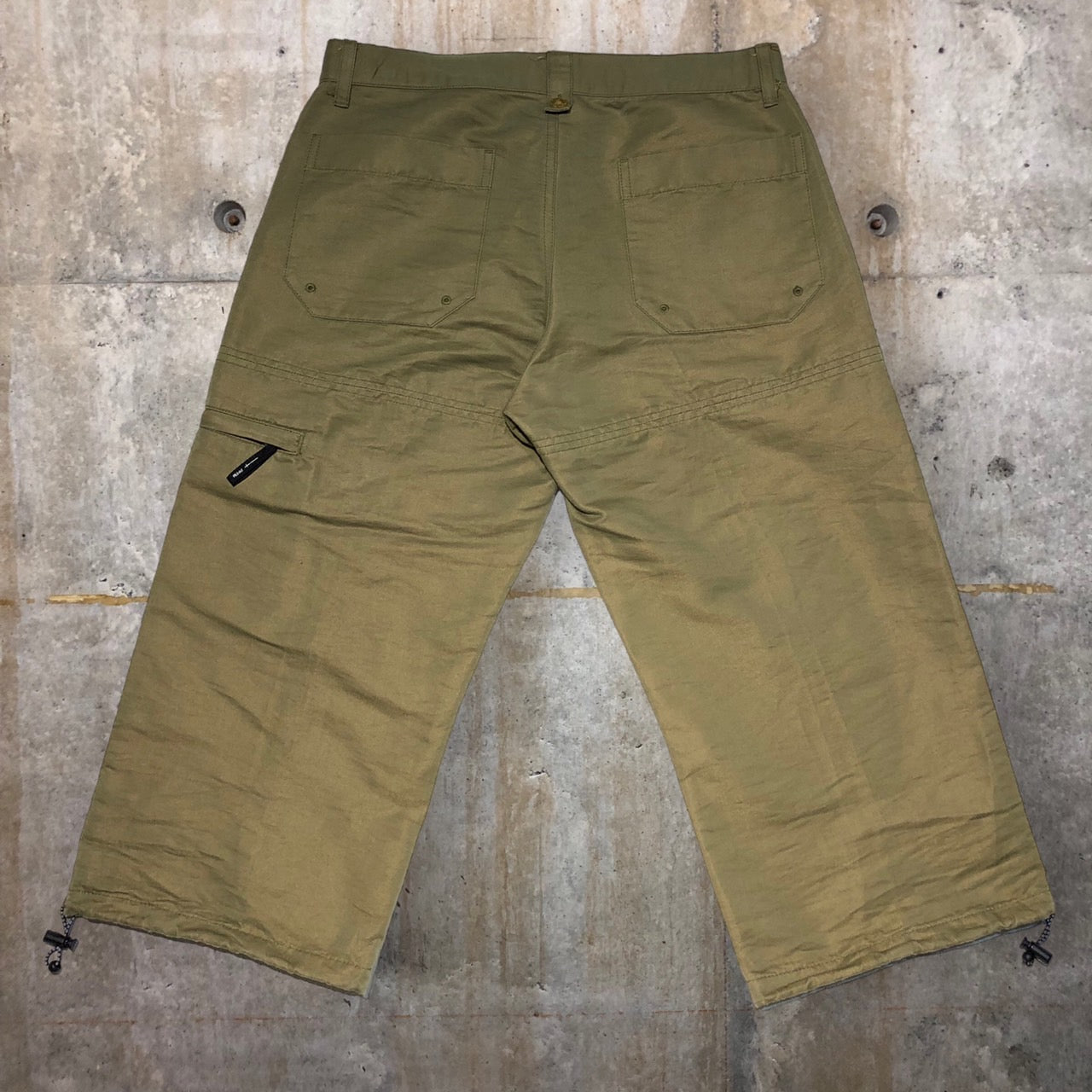 PPFM(ピーピーエフエム) 01'sタマムシカラー7分丈パンツ 35-14PM40 L カーキ