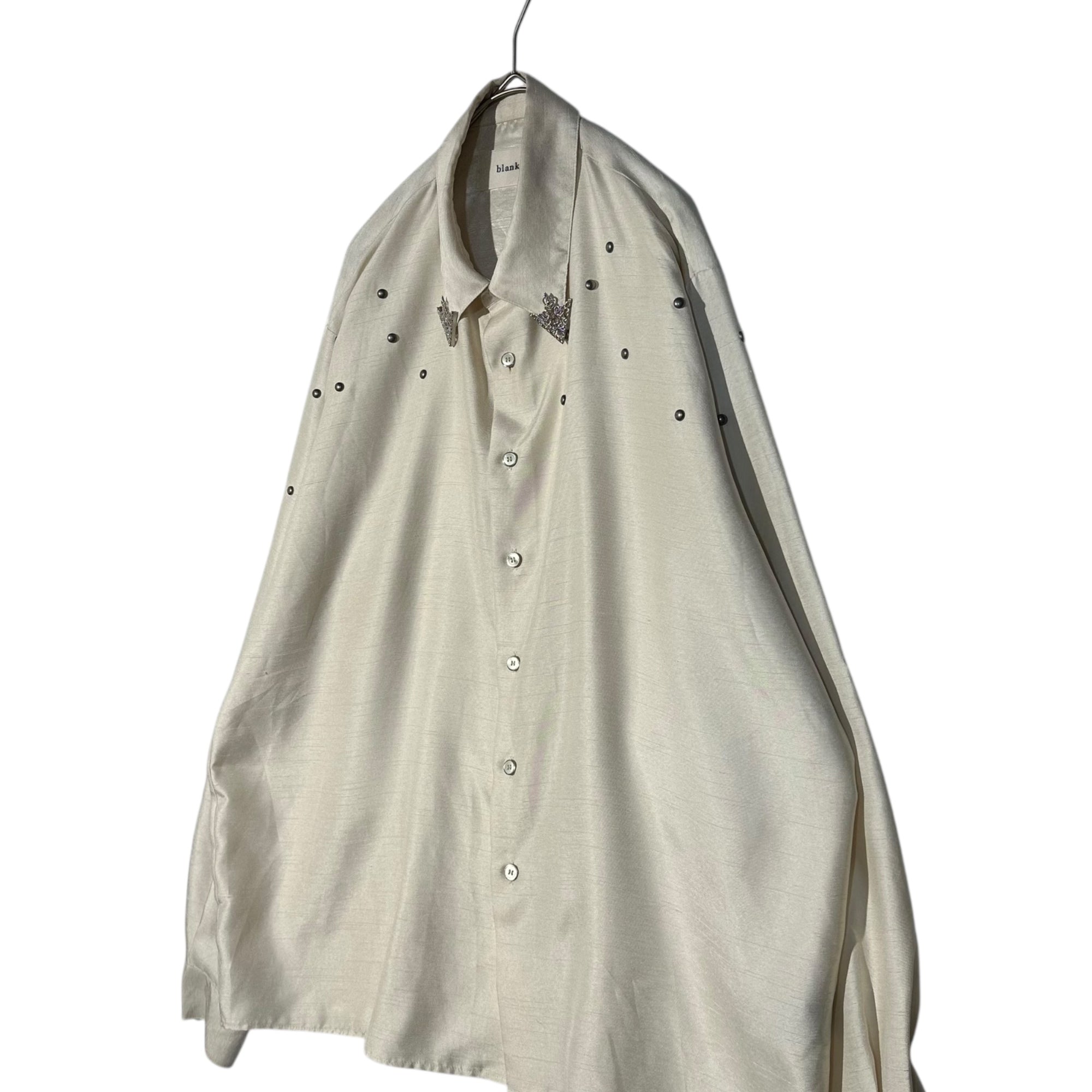 blank(ブランク) RAIN STUDS SHIRT スタッズ ウエスタン シャツ 023001002004001002 1(S程度) アイボリー