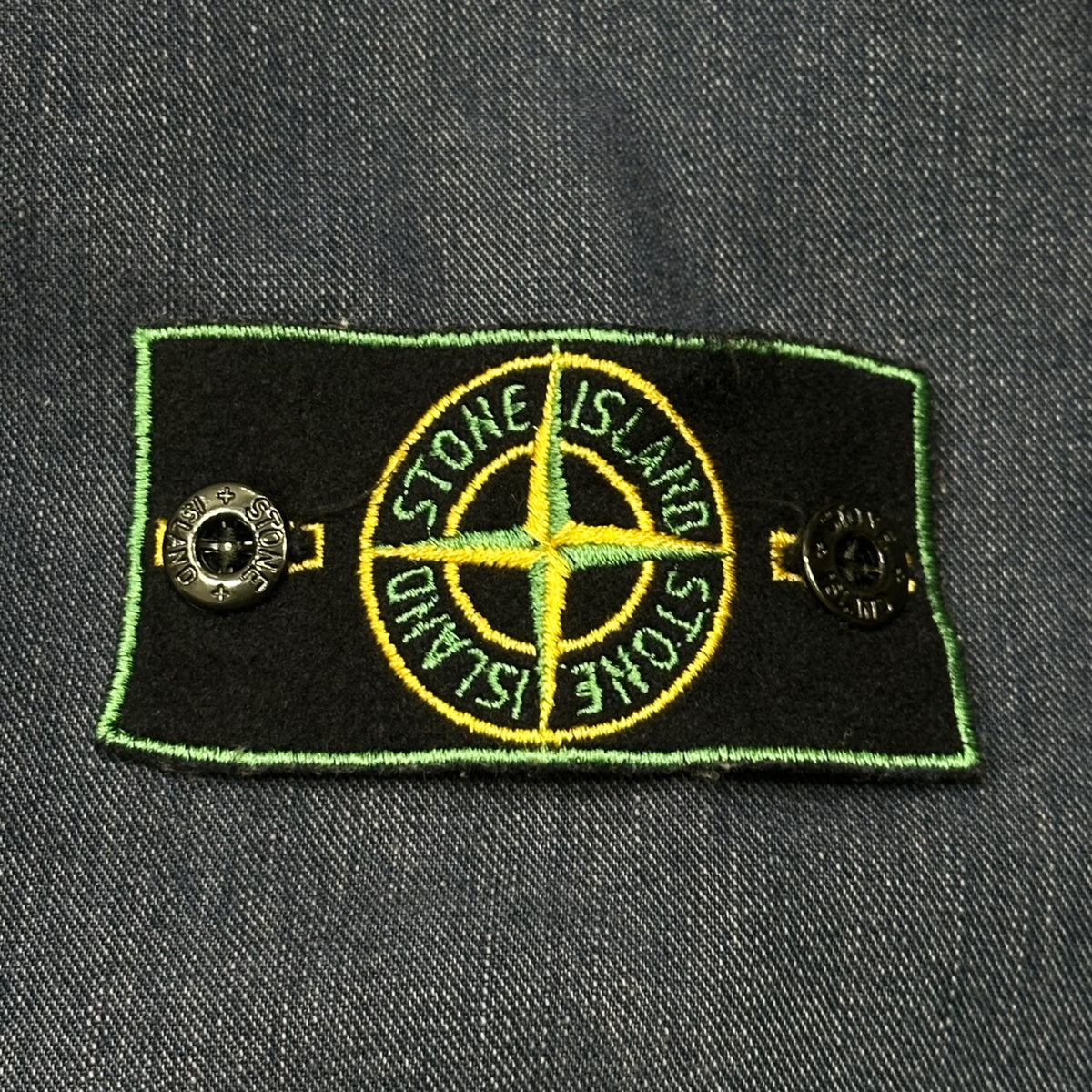 STONE ISLAND(ストーンアイランド) 1995SS Denim Coveralls ガーメントダイ デニム カバーオール 22154M06 L インディゴ 90's 90年代 ヴィンテージ グリーンエッジ