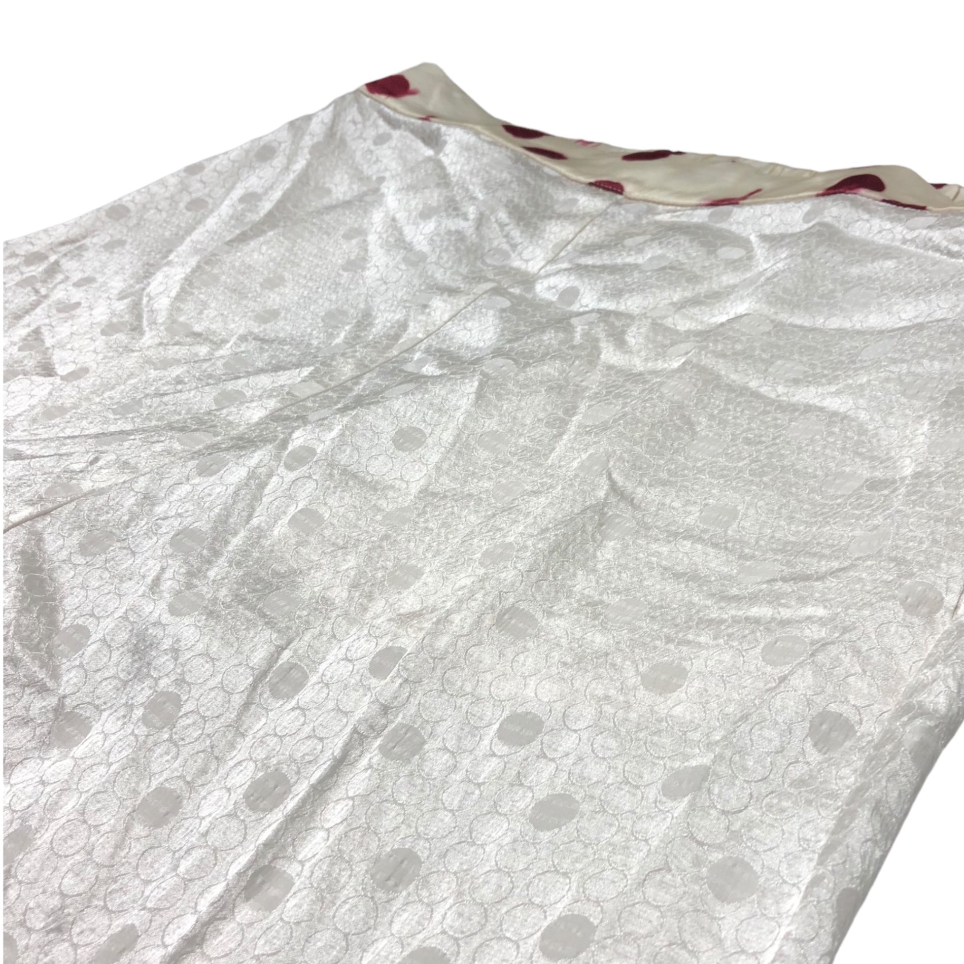 Semicouture(セミクチュール) シルクパンツ 42(Lサイズ程度) ホワイト