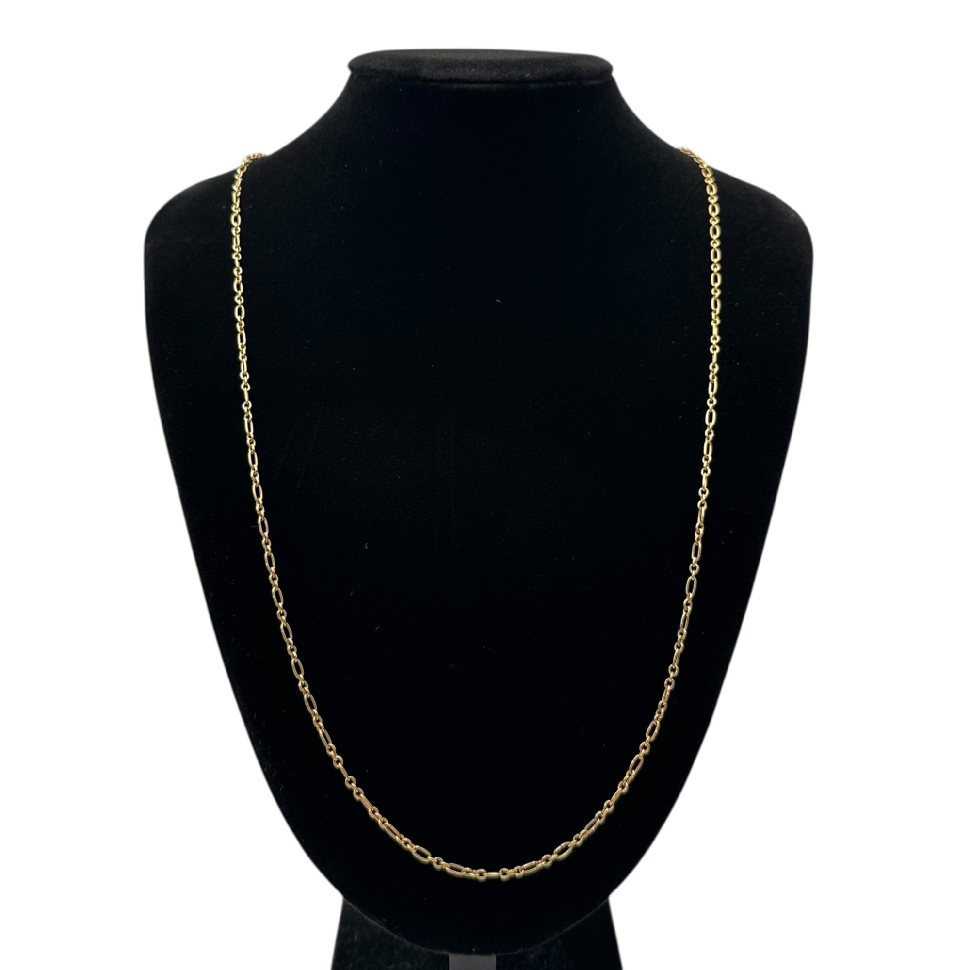 Saint Laurent(サンローラン) 70cm Gold-Color Chain Necklace ゴールド カラー チェーン ネックレス 391 3839G 1CY2848 ゴールド