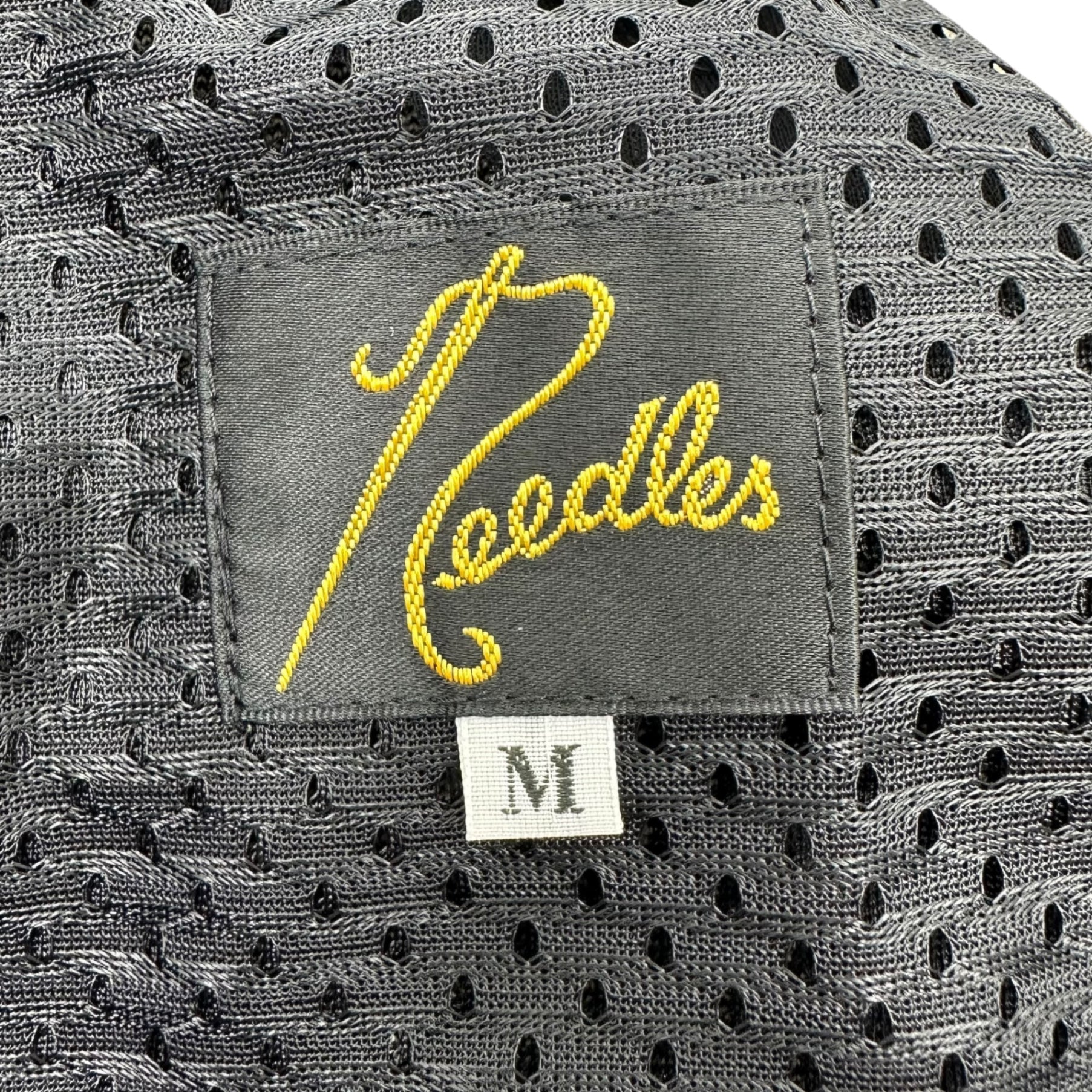 NEEDLES(ニードルズ) Boot Cut Jean - Poly Jacquard print STAR トラック パンツ ジャガード プリント スター LQ526 M ブラウン×ベージュ 星 ロゴ スラックス