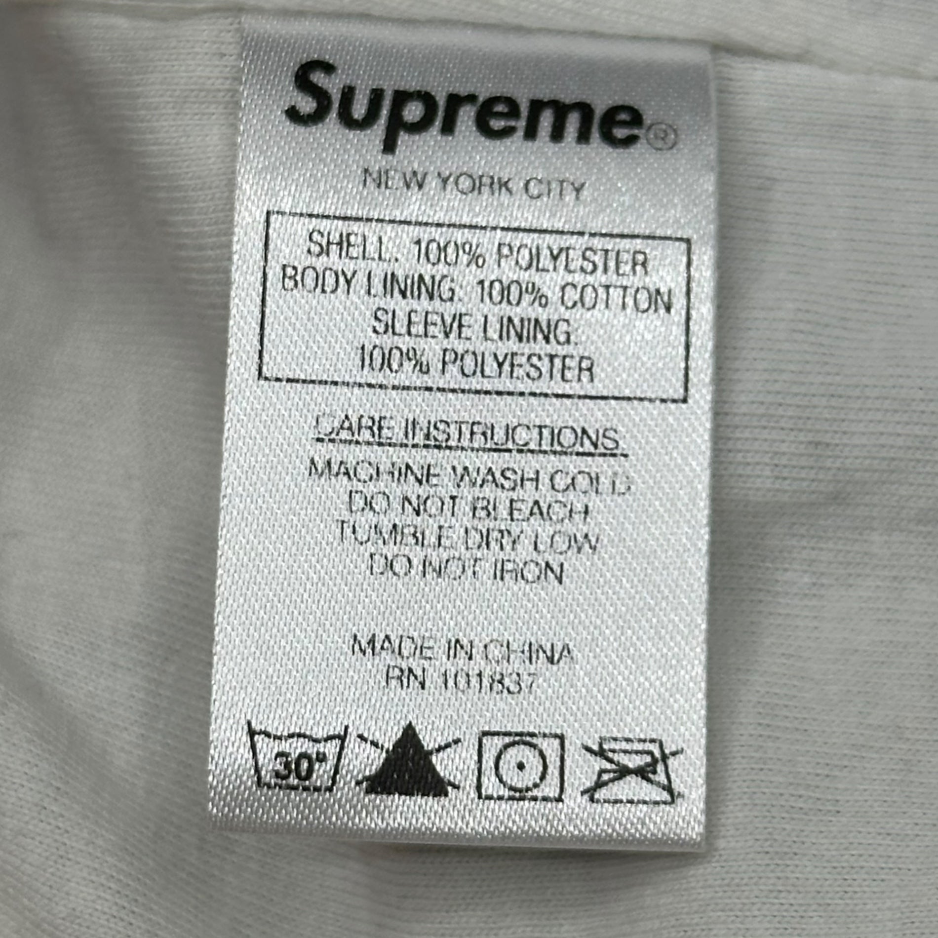 SUPREME(シュプリーム) 16SS Spin Coaches Jacket スピン コーチ ジャケット S ブラック