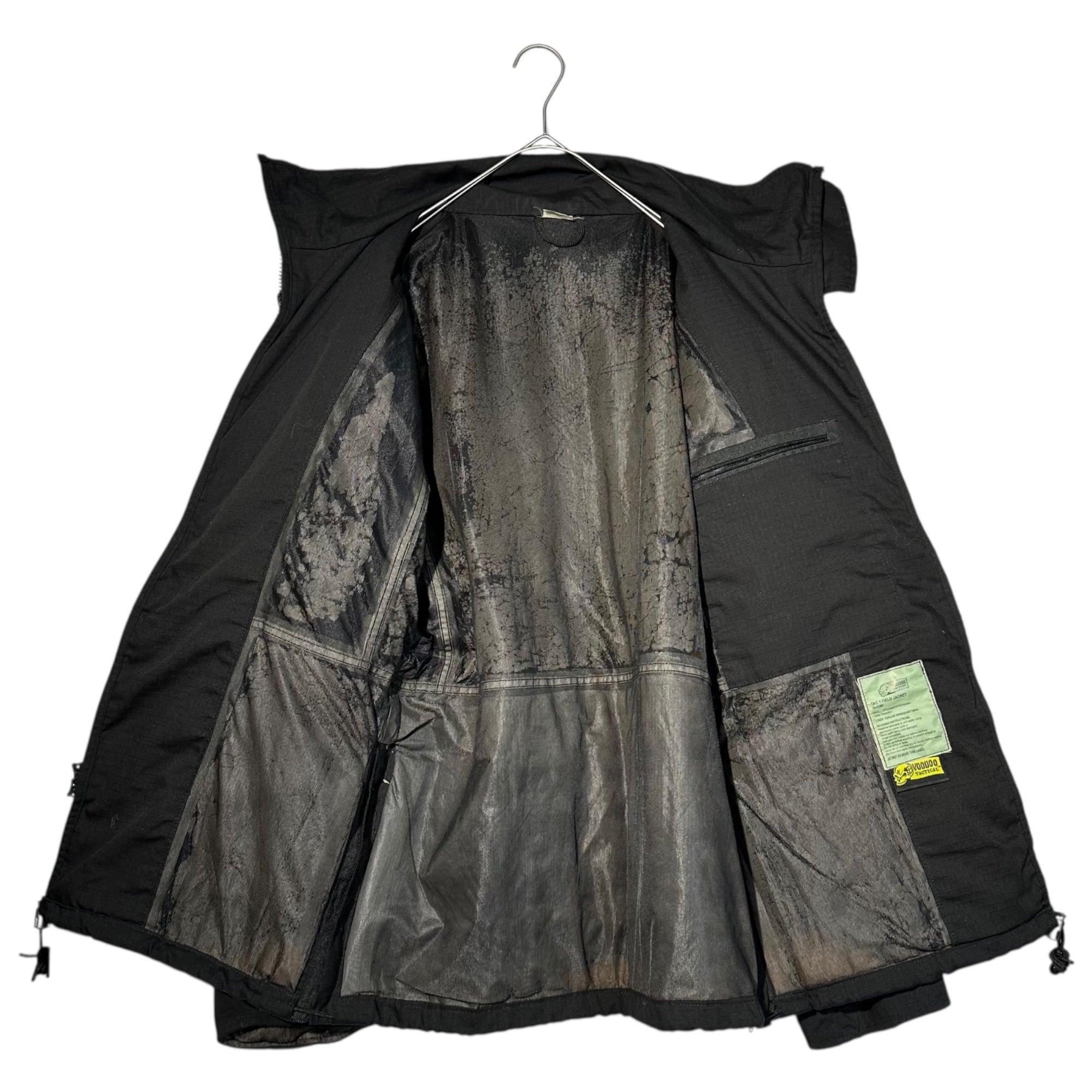 VOODOO TACTICAL(ブードゥータクティカル) VOODOO TACTICAL TAC-1 FIELD JACKET タクティカル フィールド ジャケット テック 20-9380 L程度 ブラック