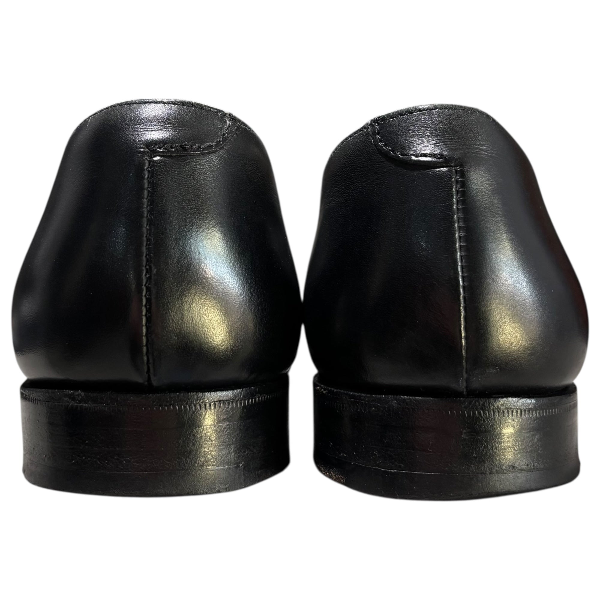 CROCKETT&JONES(クロケット&ジョーンズ) BEDFORD ベッドフォード ストレートチップ 内羽 レザー シューズ 8488 8 1/2 ブラック 革靴 キャップトゥ