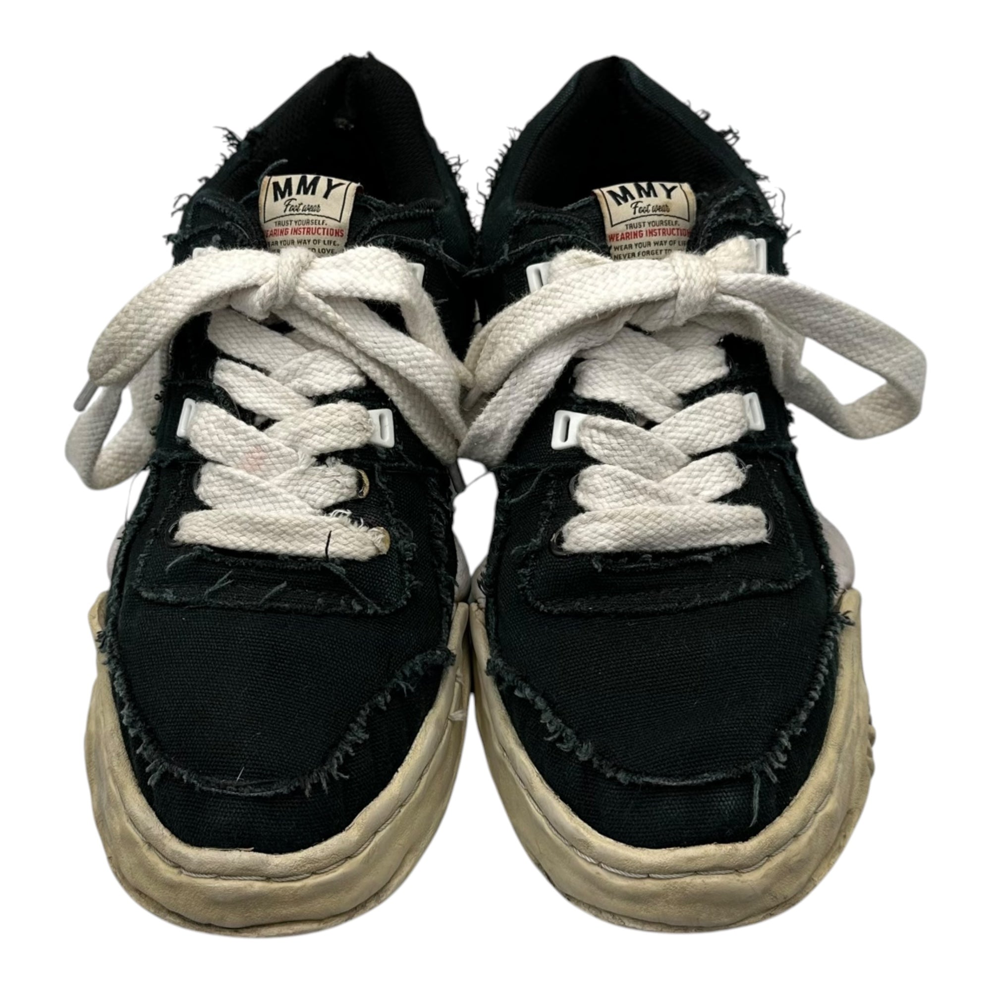 Maison MIHARA YASUHIRO(メゾンミハラヤスヒロ) "PARKER" original sole canvas Low-Top sneaker パーカー ローカット スニーカー A08FW704 44(約28cm) ブラック