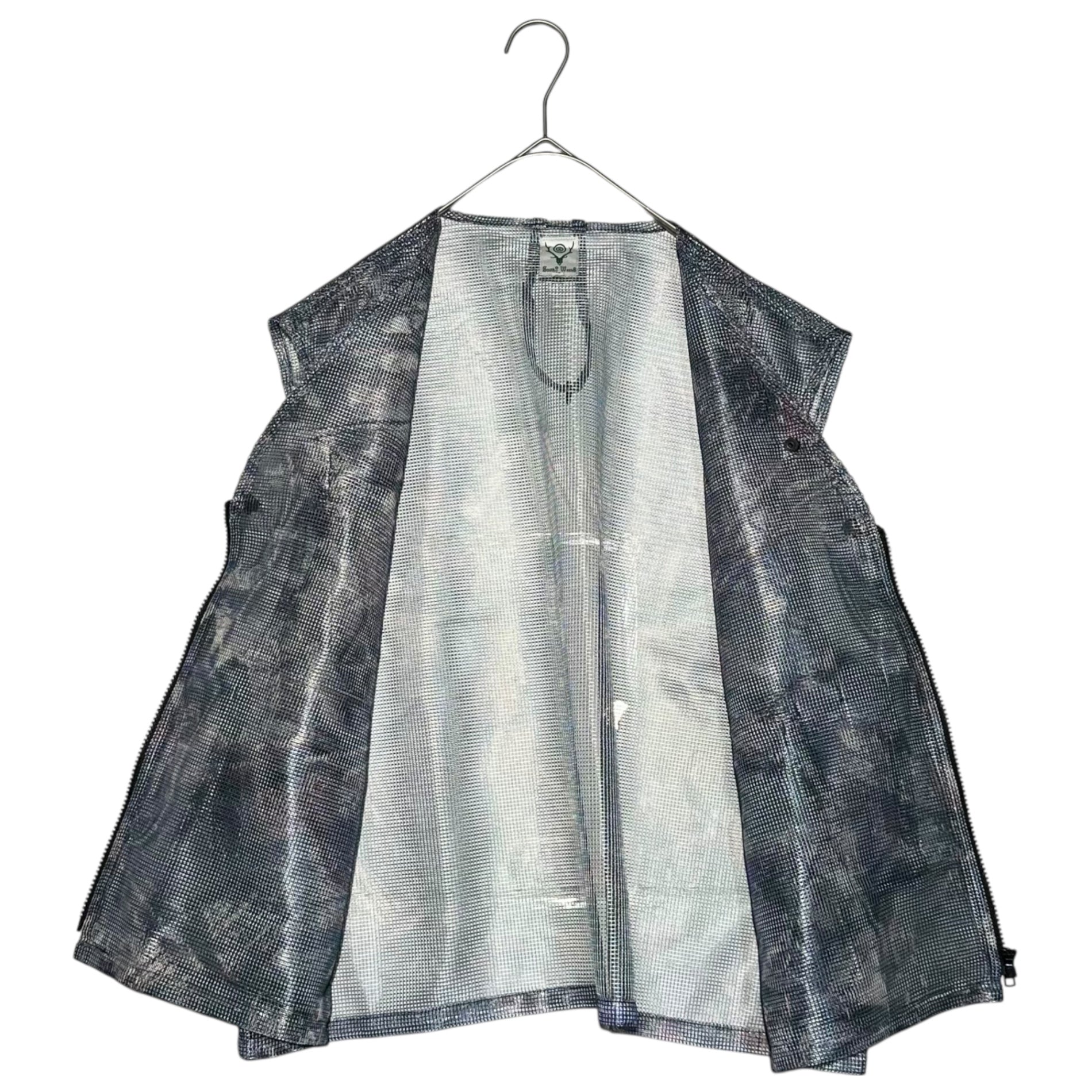 South2 West8 S2W8(サウス2ウエスト8) Mesh Bush Vest - Poly Heavyweight Mesh カモフラ メッシュ ベスト GL798 L マルチ フィッシング