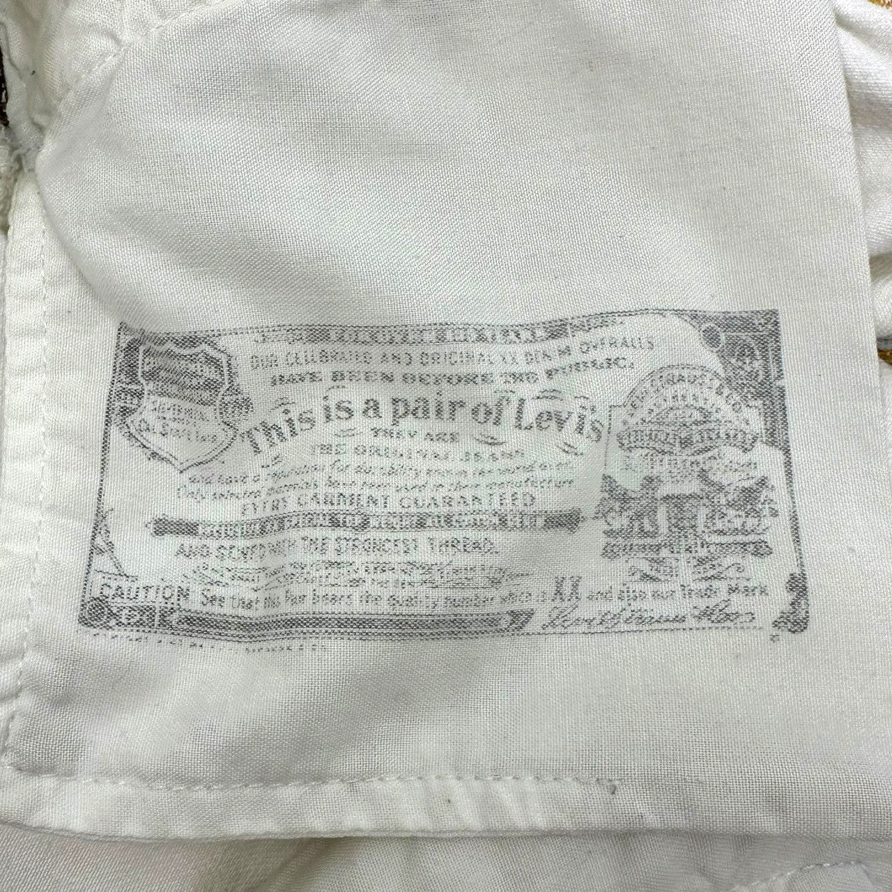 Levi's(リーバイス) old white denim pants オールド ホワイト デニム パンツ WPL423 W32 ホワイト ハイチ製