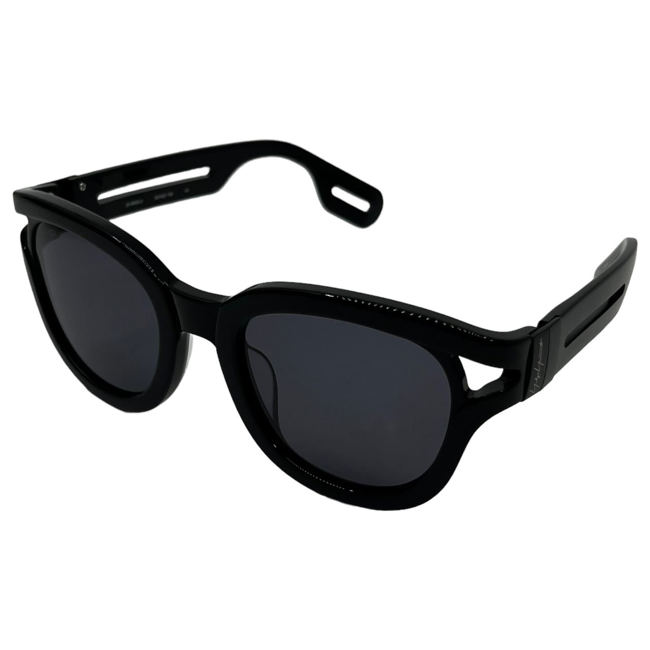 YOHJI YAMAMOTO POUR HOMME(ヨウジヤマモトプールオム) ACETATE METAL  SUNGLASSES/アセテートメタルサングラス 20-9003-2 ブラック ケース付