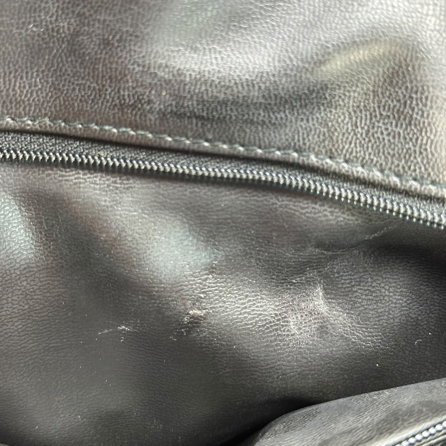 griffe(グリフ) Vintage Leather Handbag ヴィンテージ レザー ハンド バッグ ブラック ボストン