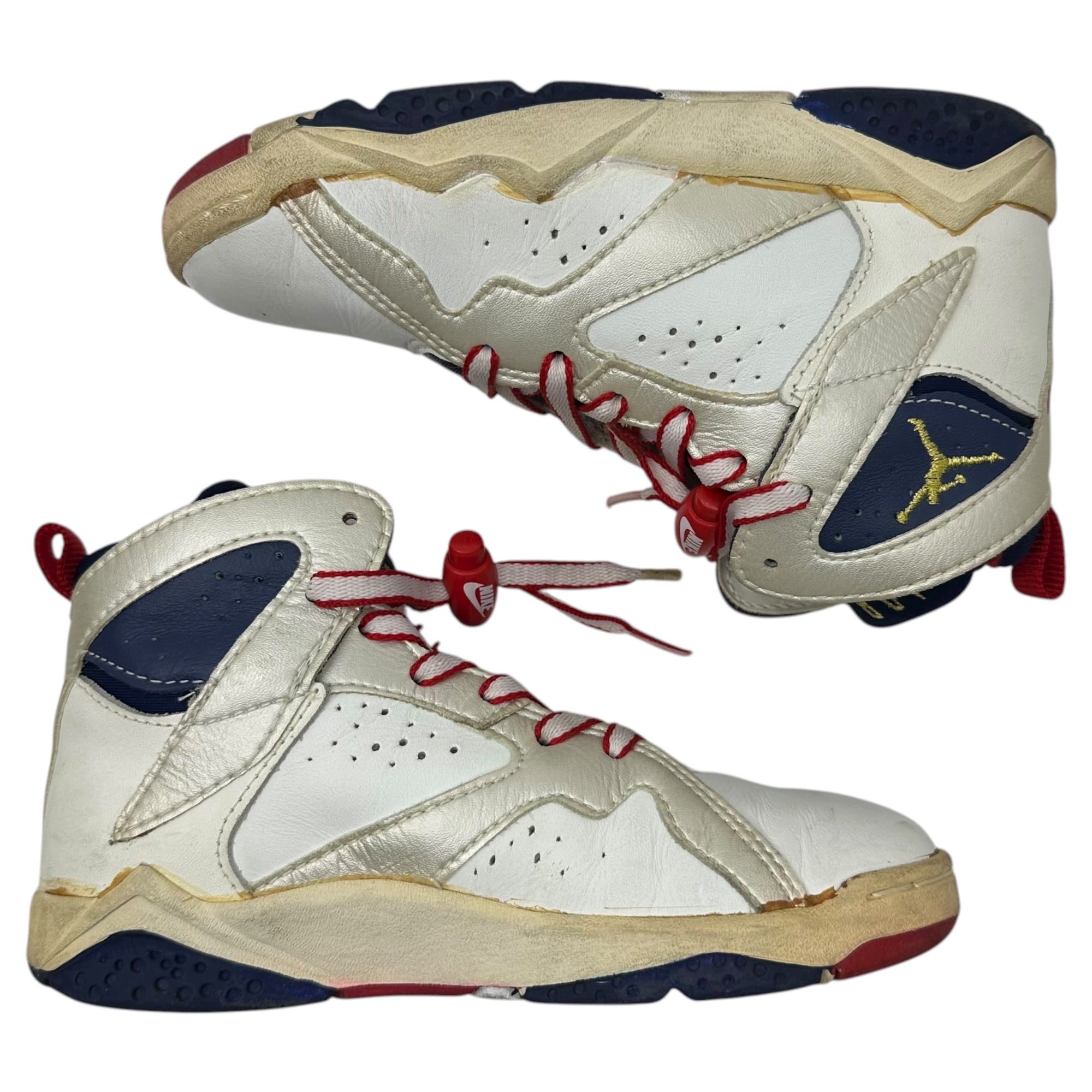 NIKE(ナイキ) 1992 Sky Jordan 7 BPS 'Olympic' スカイ ジョーダン 7 オリンピック 151022-140 US 13(19cm) ホワイト×レッド×ネイビー 90's 90年代 ヴィンテージ スニーカー オリジナル