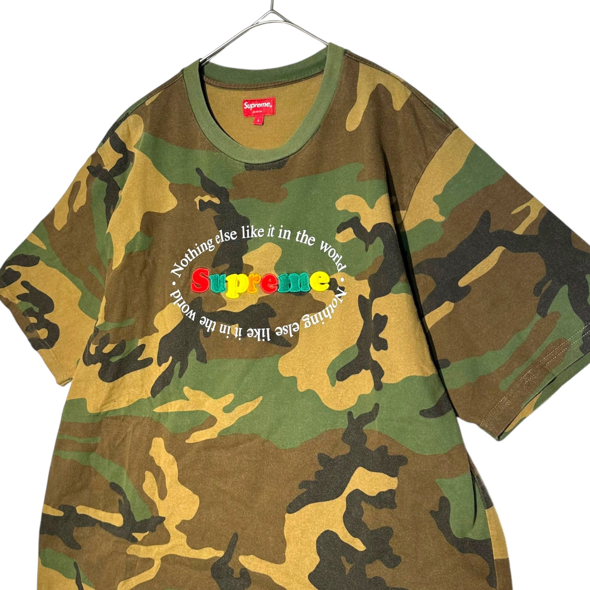 SUPREME(シュプリーム) 20SS Nothing Else S/S Top ナッシング エルス 半袖 Tシャツ L カーキ カモフラ 迷彩