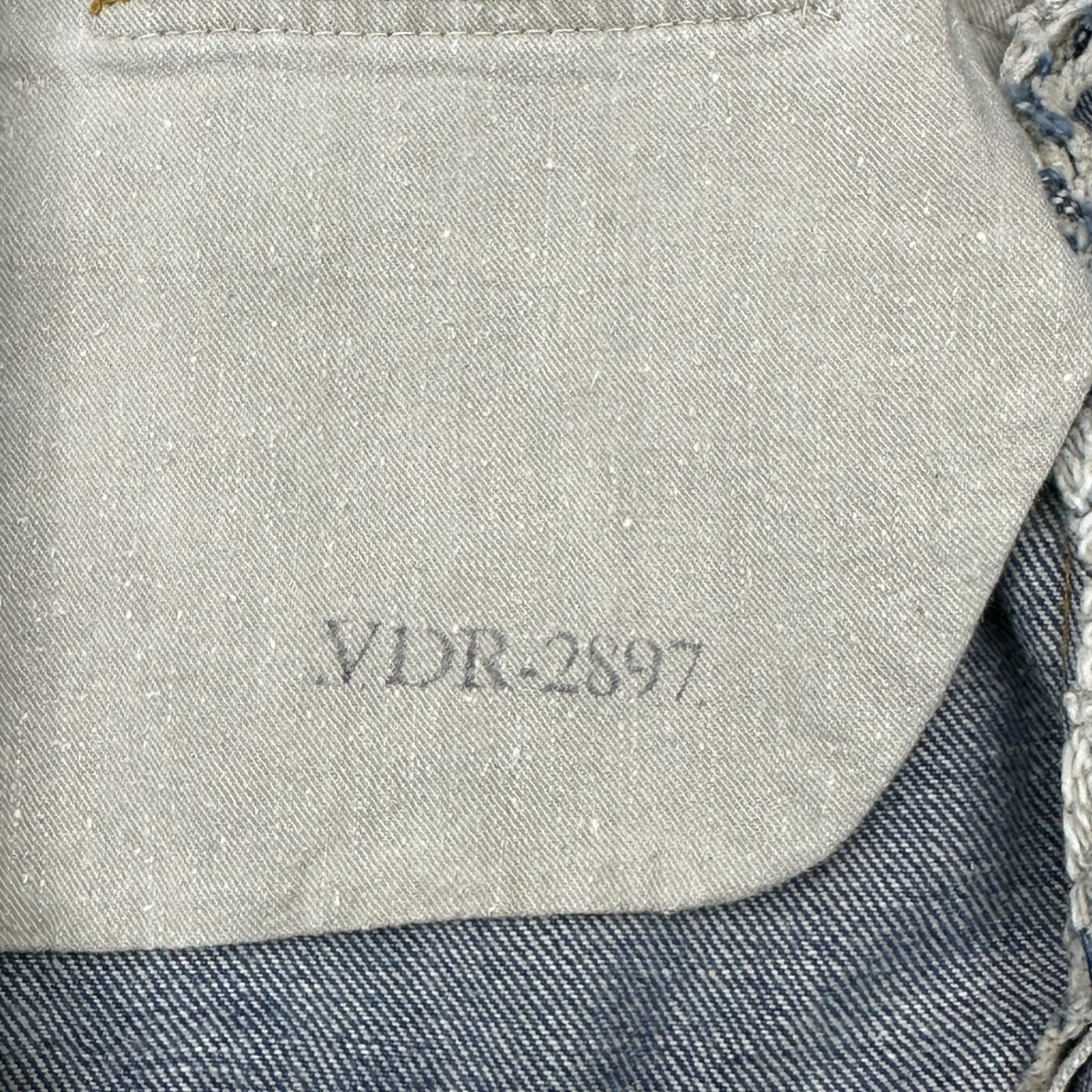RANCHCRAFT(ランチクラフト) 60's~70's vintage straight denim pants ヴィンテージ ストレート デニム パンツ VDR-2897 868-1023 W38程度(実寸96cm) インディゴ JC Penney TALON ジップ 60年代~70年代