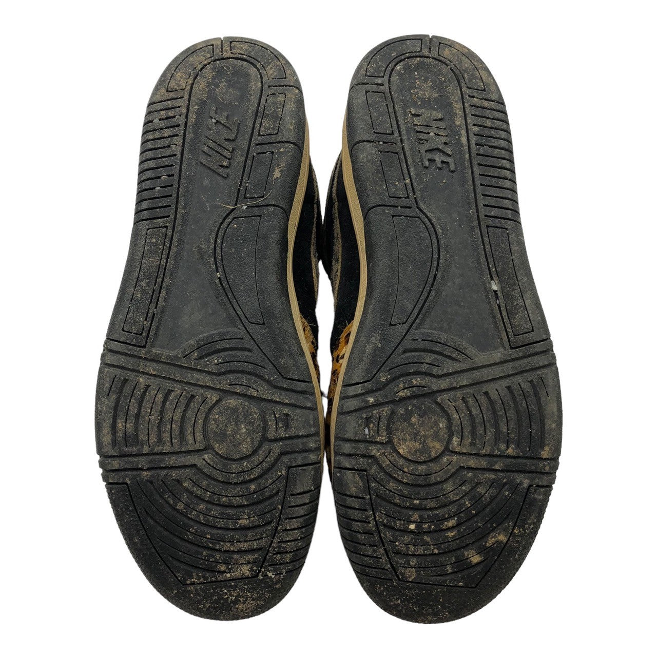 NIKE(ナイキ) COURT FORCE HIGH PRMEIUM コートフォース ハイ プレミアム ハイケット スニーカー 314429-021 28.5cm ブラック×ブラウン