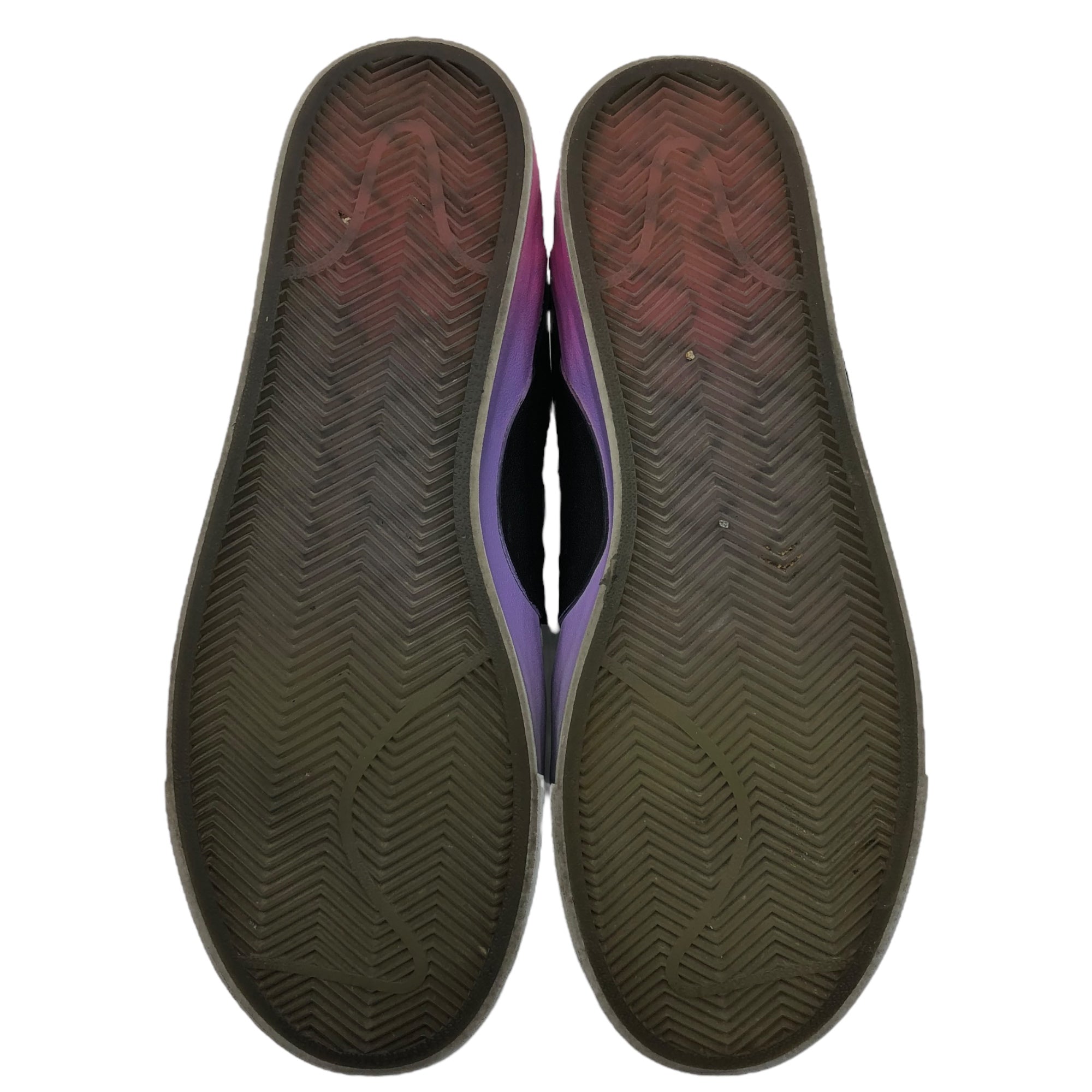 NIKE×Off-White(ナイキ×オフホワイト) THE 10 Serena Williams Blazer Mid "Queen" ブレザー ミッド クイーン AA3832-002 27cm グレー×パープル 箱付 ハイカット スニーカー