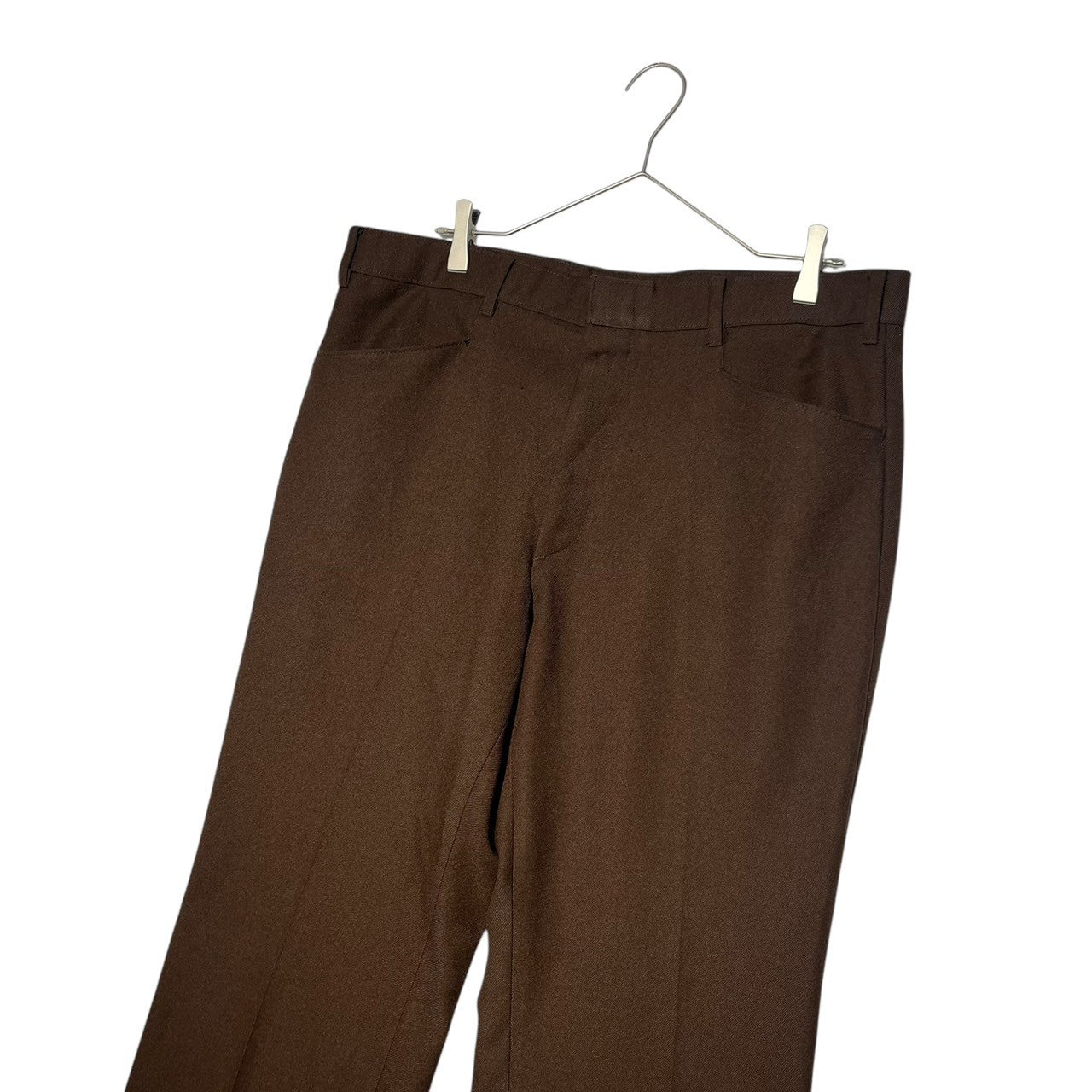 Levi's(リーバイス) 80's STA PREST スタプレ スラックス 47635-8629 表記無し(実寸37~38インチ程度) ブラウン 80年代 ヴィンテージ パンツ