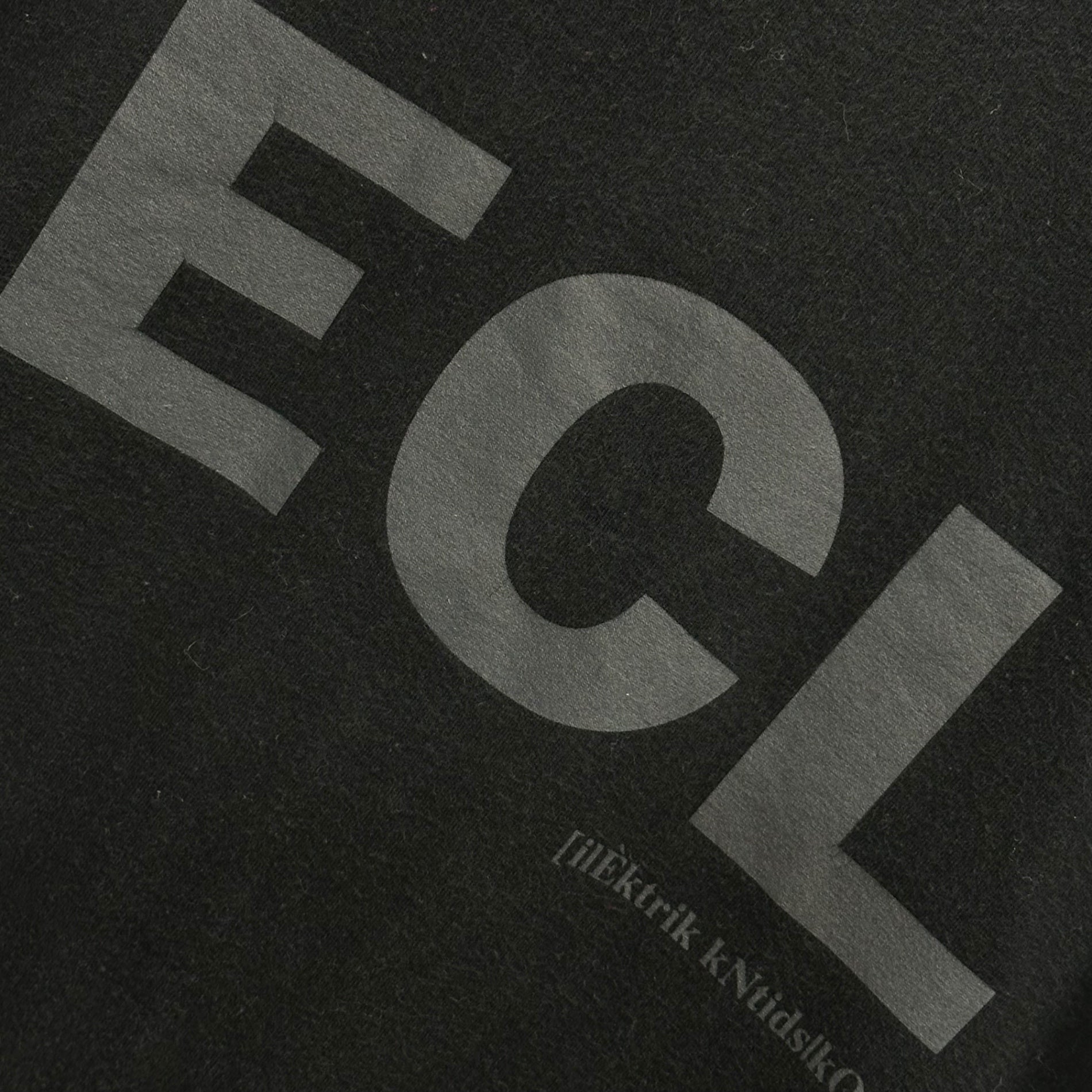 ELECTRIC COTTAGE(エレクトリックコテージ) "ECL" Logo 10/90 S/S Tee ロゴ 半袖 Tシャツ M M Limited
