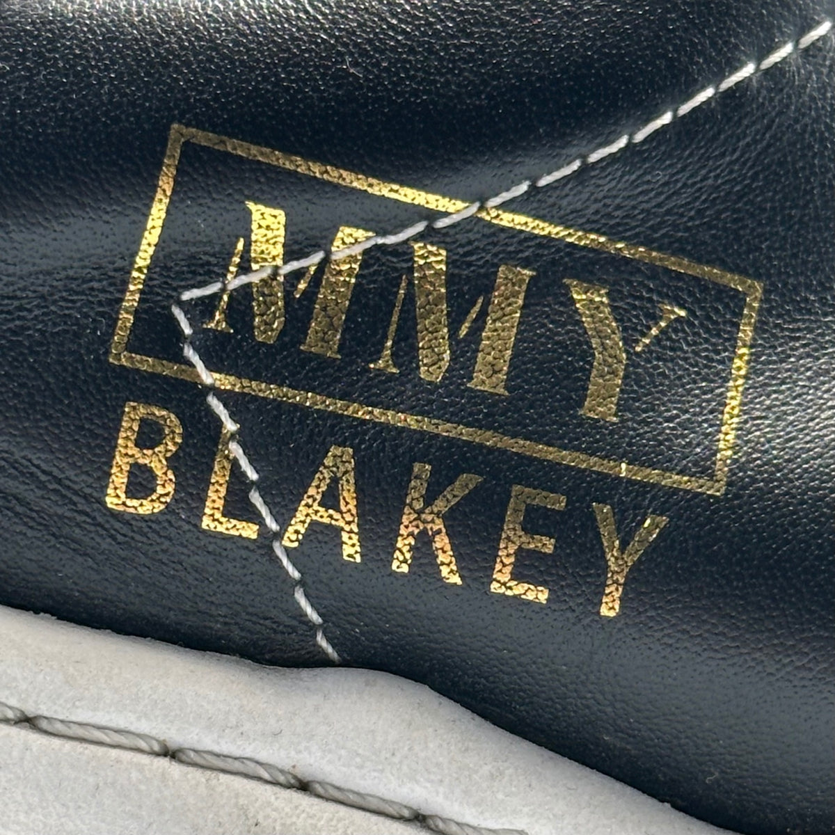 Maison MIHARA YASUHIRO(メゾンミハラヤスヒロ) Blakey Leather Low-Cut Sneakers ブレイキー レザー ローカット スニーカー A06FW702 42 ブラック×ホワイト