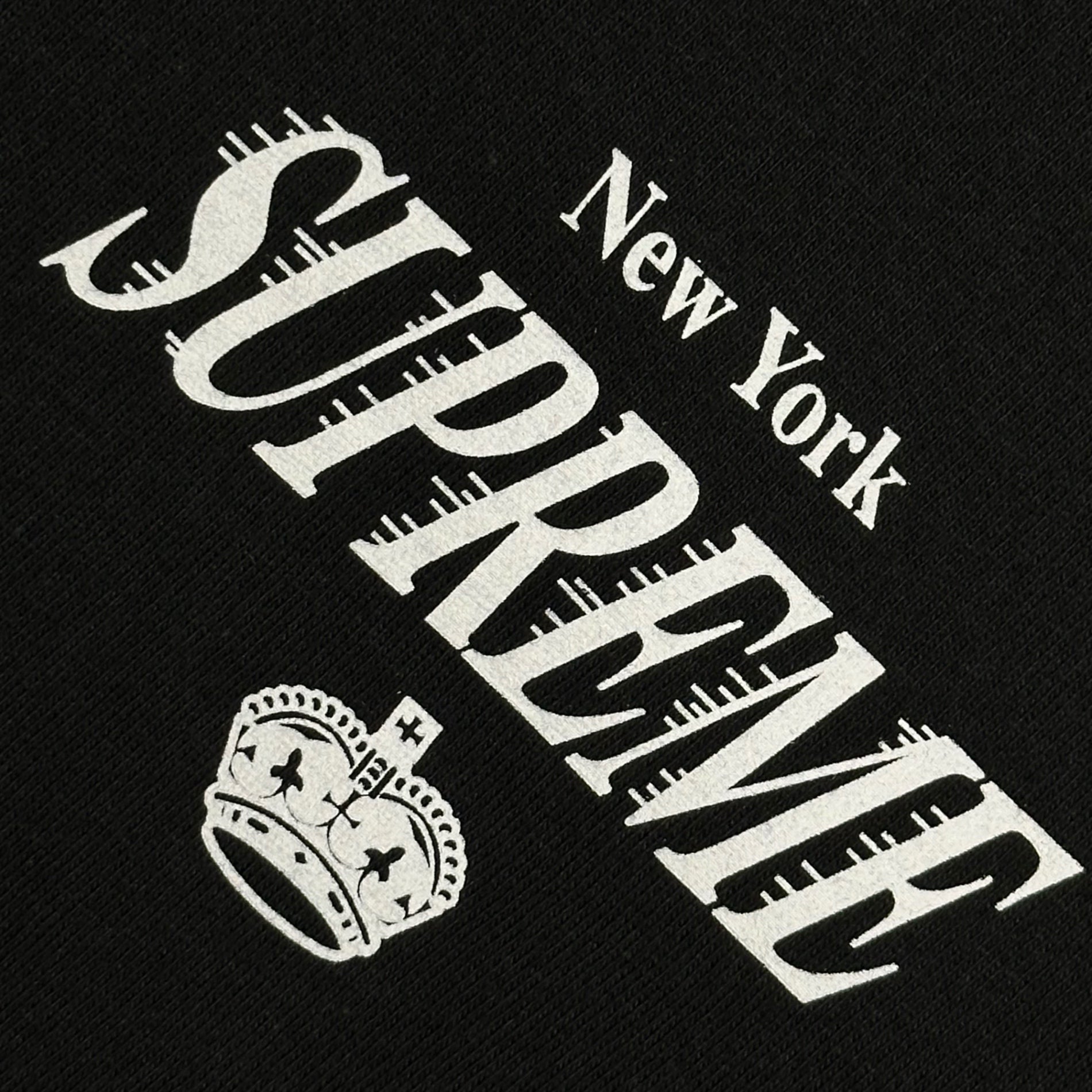 SUPREME(シュプリーム) 2024AW 4 Life Tee プリント 半袖 Tシャツ S ブラック ロゴ
