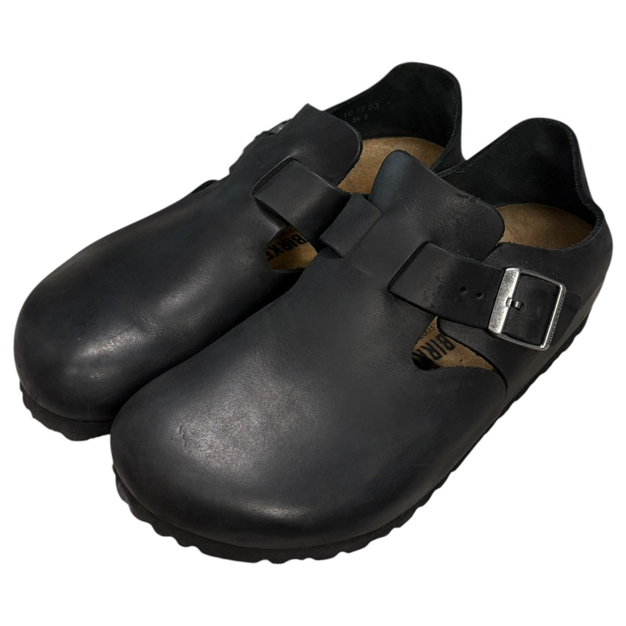 n*n様 【美品】 ビルケンシュトック ロンドン オールレザー サンダル BIRKENSTOCK（ビルケンシュトック） ロンドン London サンダル ベロア