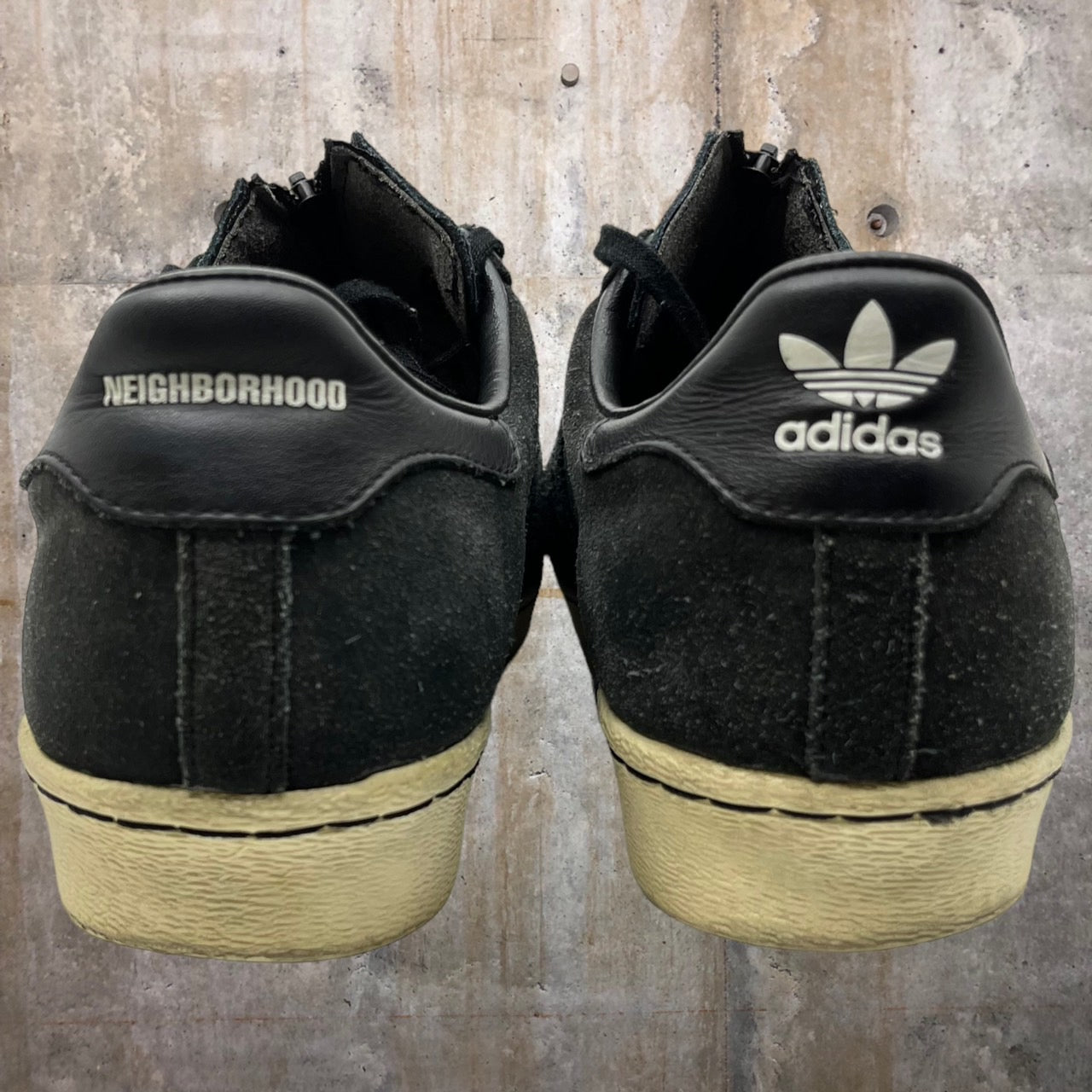 NEIGHBORHOOD×adidas(ネイバーフッド×アディダス) SS80S NBHD SUPERSTAR スーパースター/スニーカー GX1400 29cm ブラック
